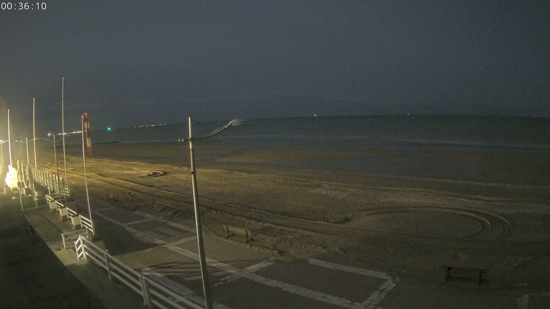 Plage de Houlgate Beach Live Cam - Lisieux, Calvados, Normandie, France