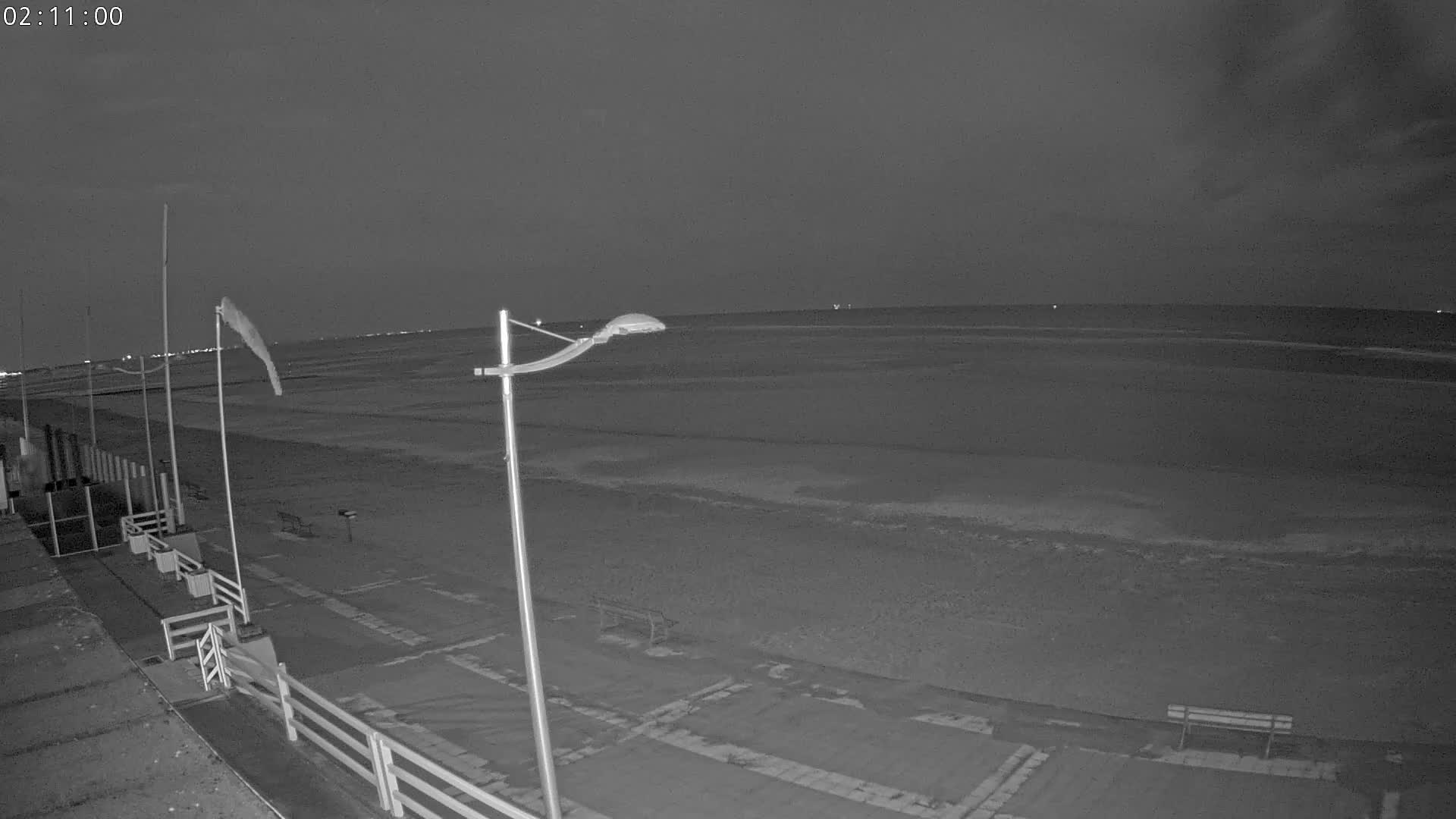 Plage de Houlgate Beach Live Cam - Lisieux, Calvados, Normandie, France