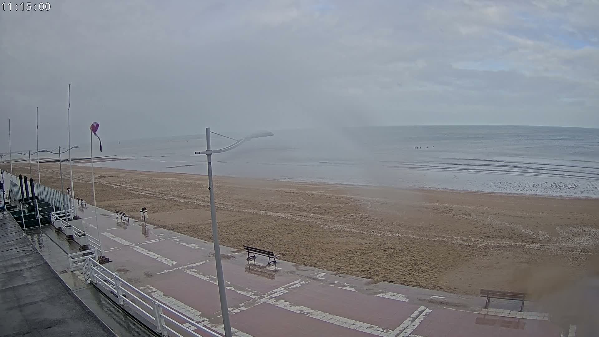 Plage de Houlgate Beach Live Cam - Lisieux, Calvados, Normandie, France