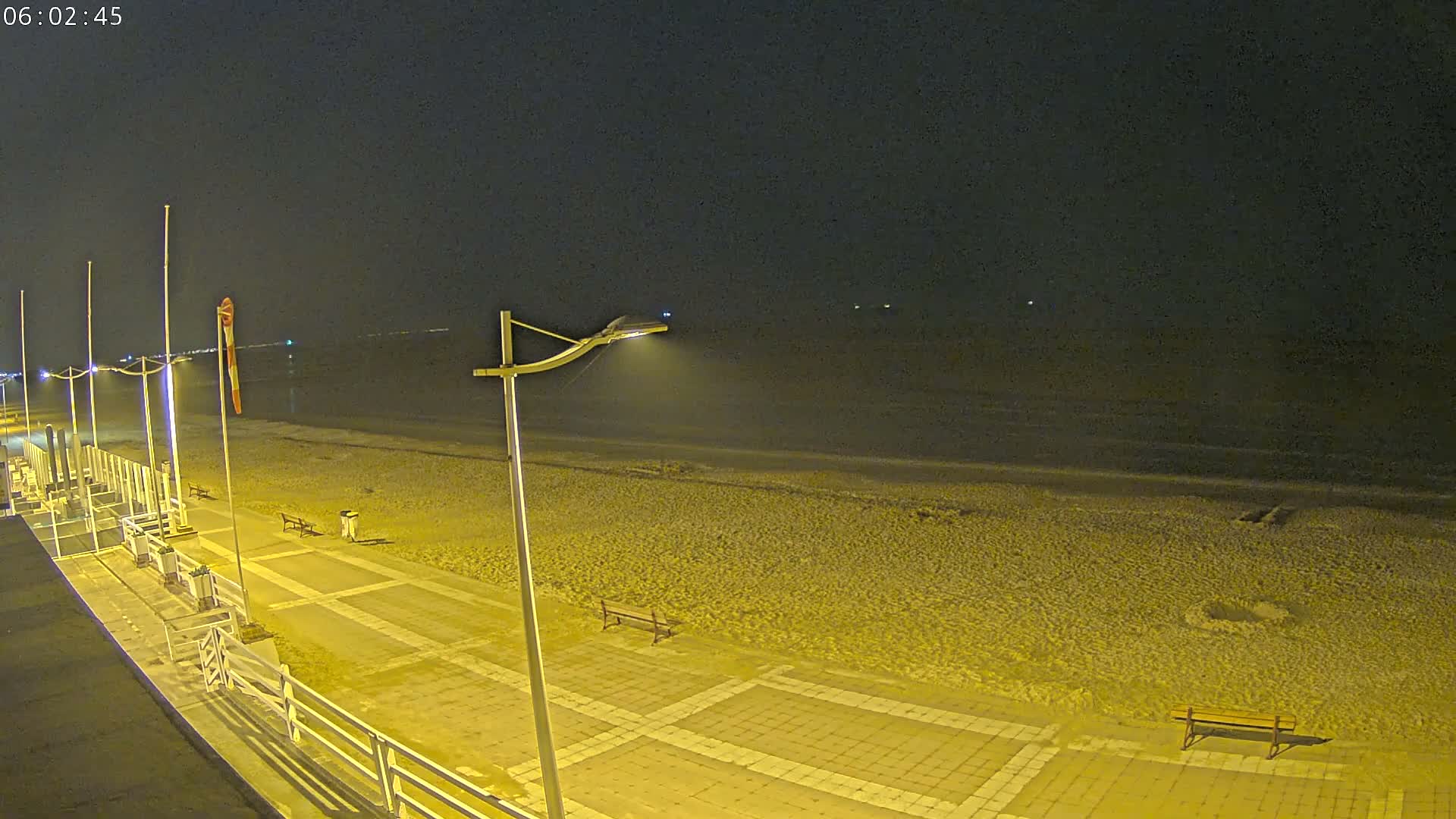 Plage de Houlgate Beach Live Cam - Lisieux, Calvados, Normandie, France