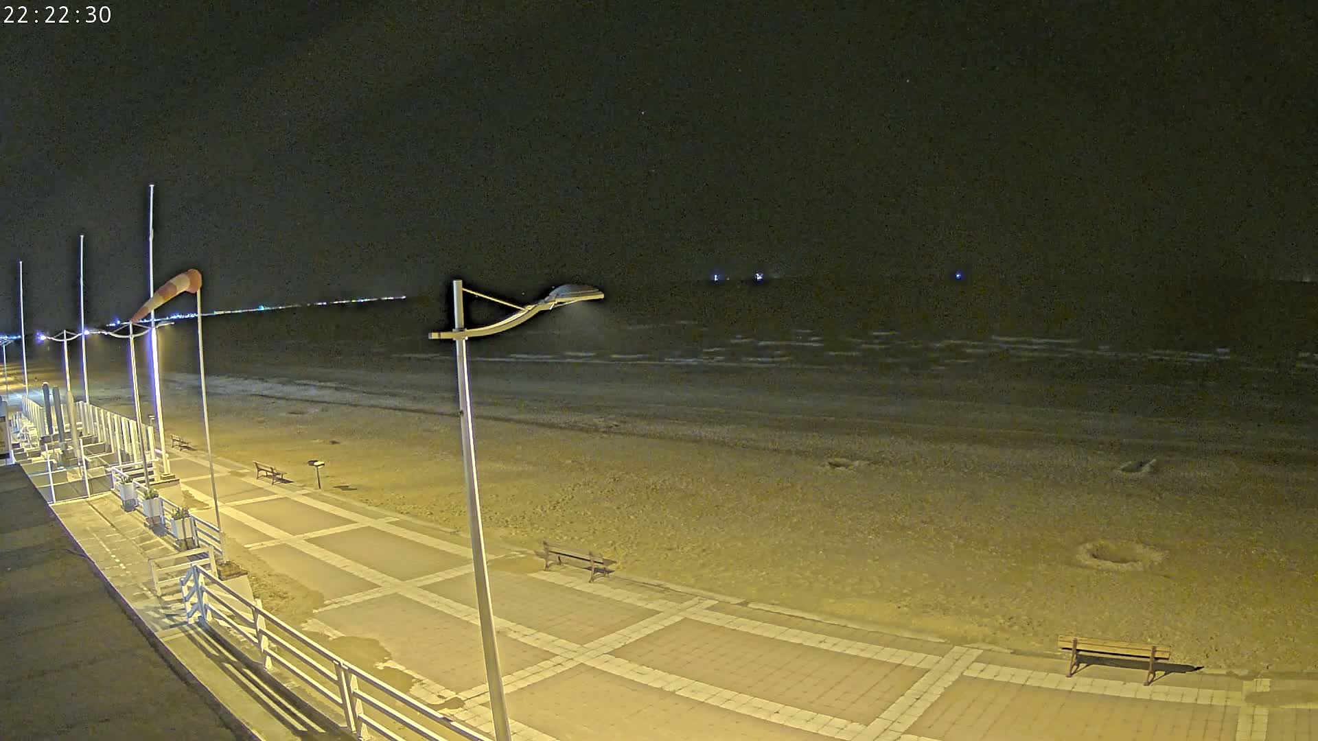 Plage de Houlgate Beach Live Cam - Lisieux, Calvados, Normandie, France