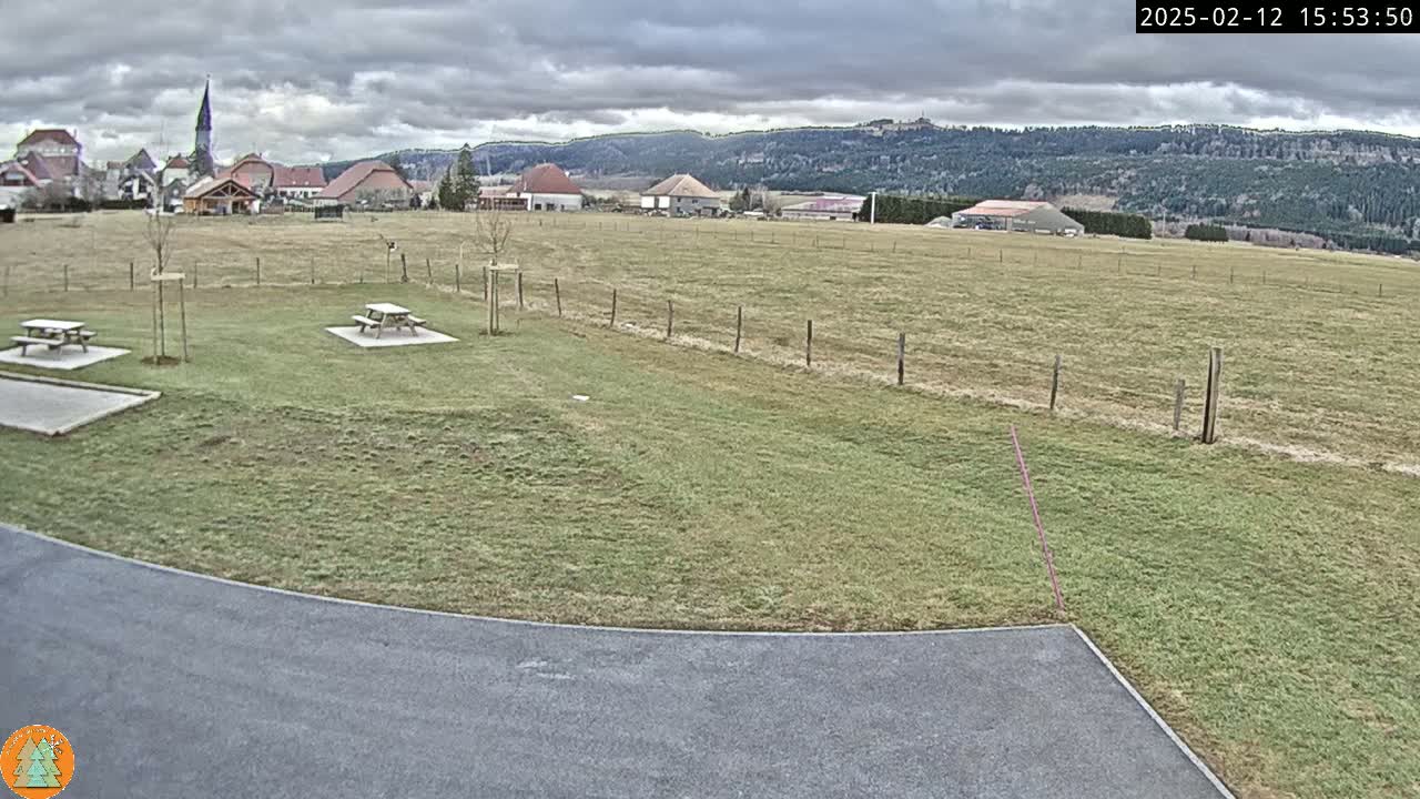 Arc-sous-Cicon Village Live Cam - Pontarlier, Doubs, Bourgogne-Franche-Comte, France