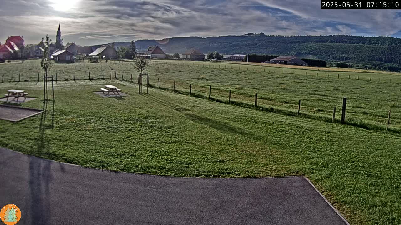 Arc-sous-Cicon Village Live Cam - Pontarlier, Doubs, Bourgogne-Franche-Comte, France