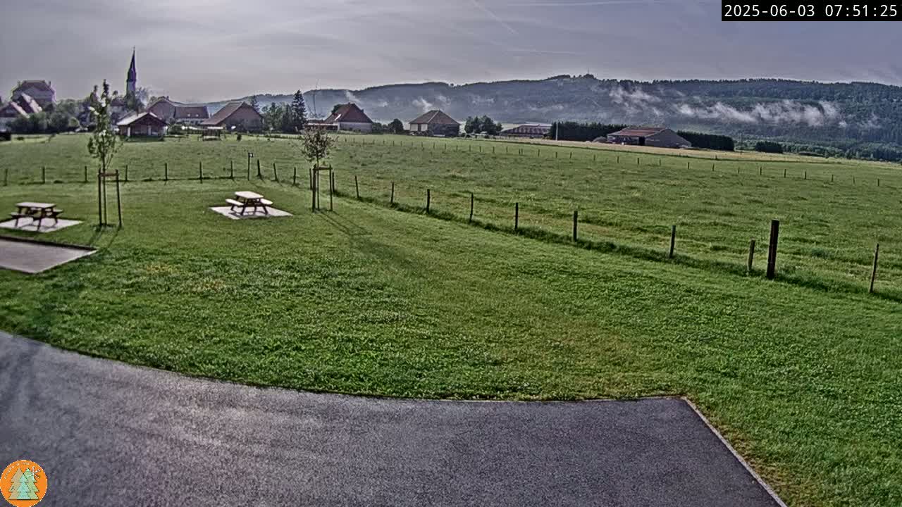Arc-sous-Cicon Village Live Cam - Pontarlier, Doubs, Bourgogne-Franche-Comte, France