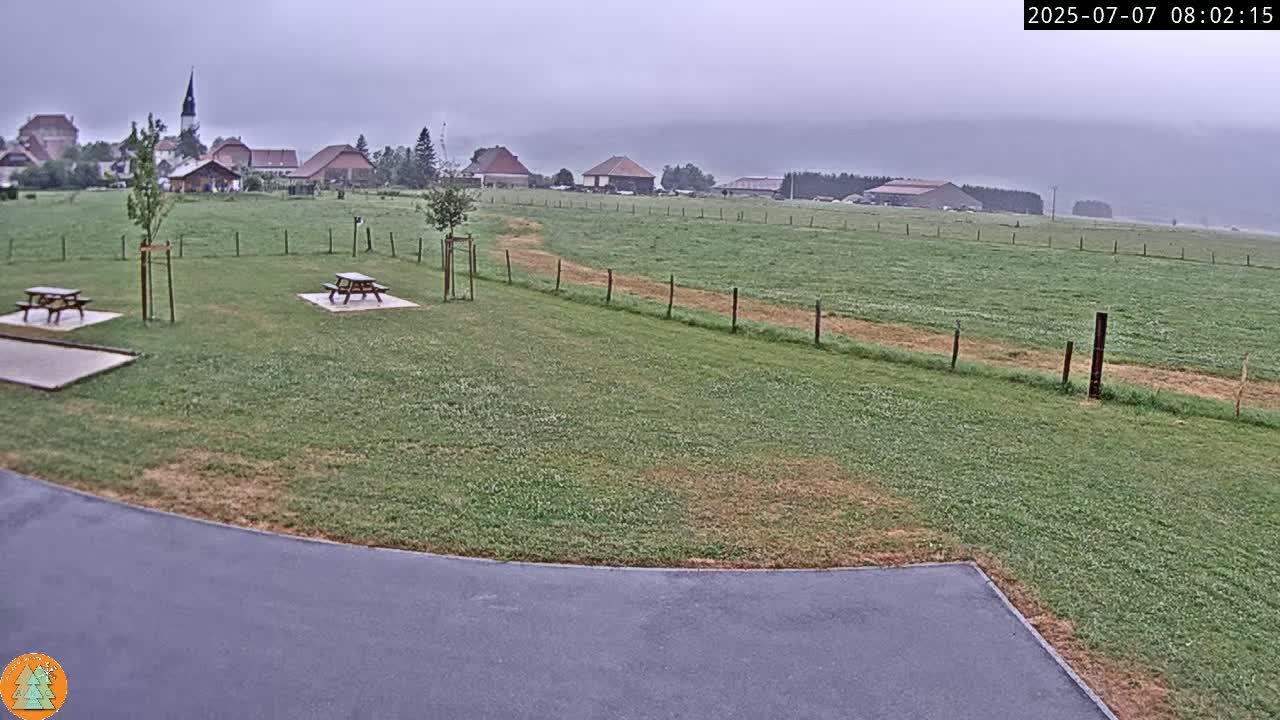 Arc-sous-Cicon Village Live Cam - Pontarlier, Doubs, Bourgogne-Franche-Comte, France