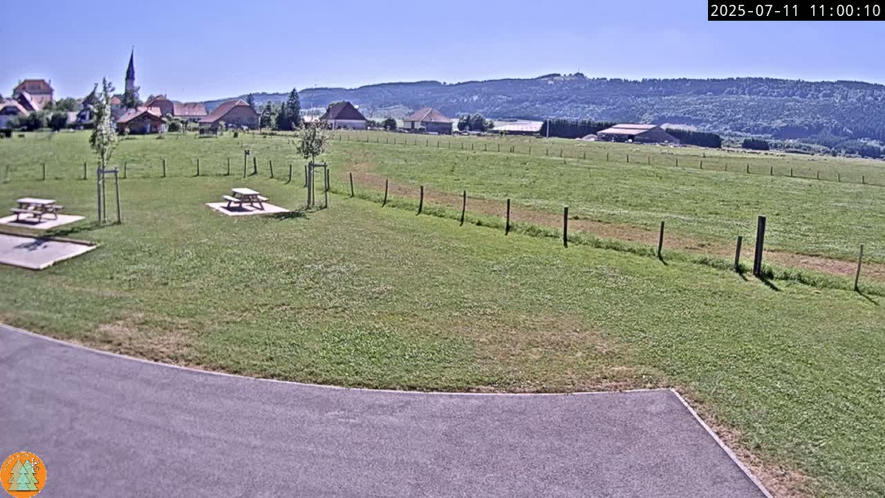 Arc-sous-Cicon Village Live Cam - Pontarlier, Doubs, Bourgogne-Franche-Comte, France
