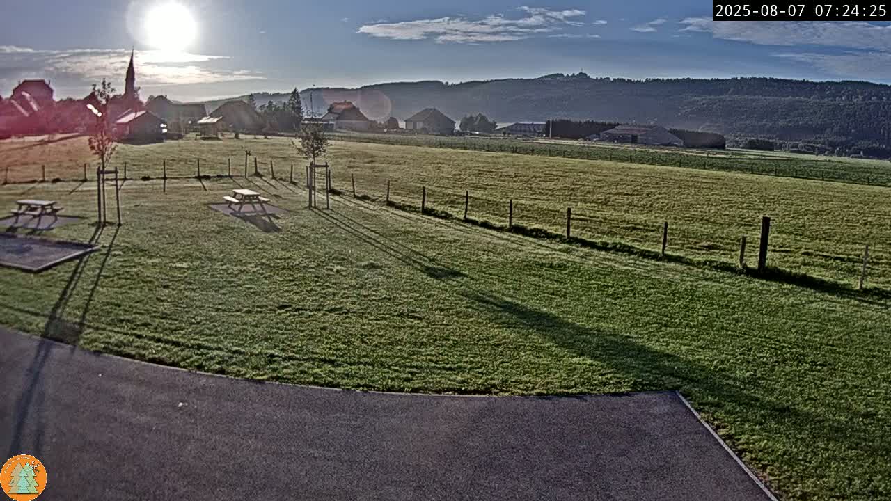 Arc-sous-Cicon Village Live Cam - Pontarlier, Doubs, Bourgogne-Franche-Comte, France