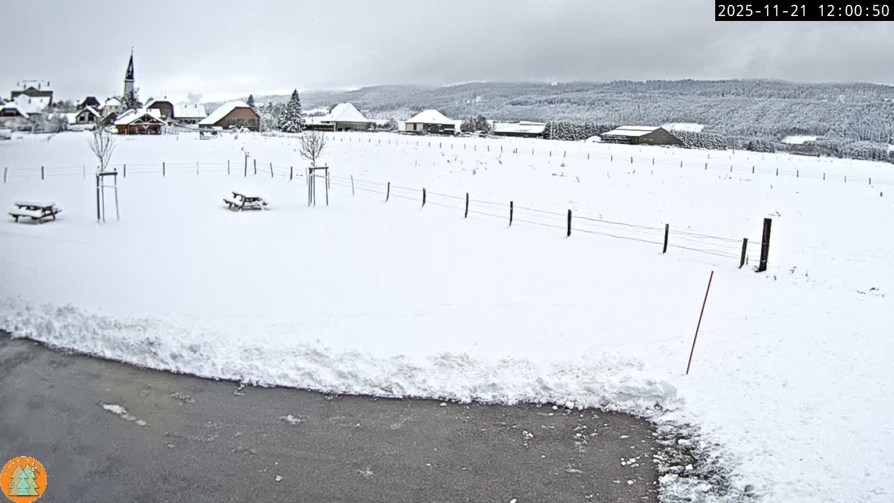 Arc-sous-Cicon Village Live Cam - Pontarlier, Doubs, Bourgogne-Franche-Comte, France