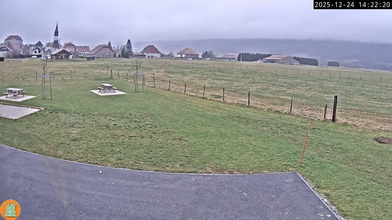 Arc-sous-Cicon Village Live Cam - Pontarlier, Doubs, Bourgogne-Franche-Comte, France