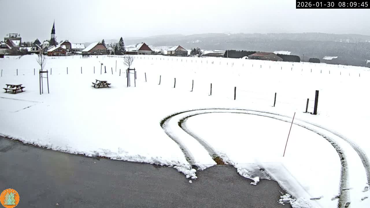 Arc-sous-Cicon Village Live Cam - Pontarlier, Doubs, Bourgogne-Franche-Comte, France