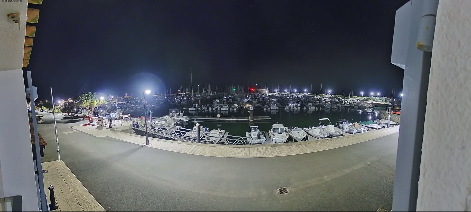 Noirmoutier, L'Herbaudiere Marine Live Cam - Les Sables-d'Olonne, Vendee, Pays de la Loire, France