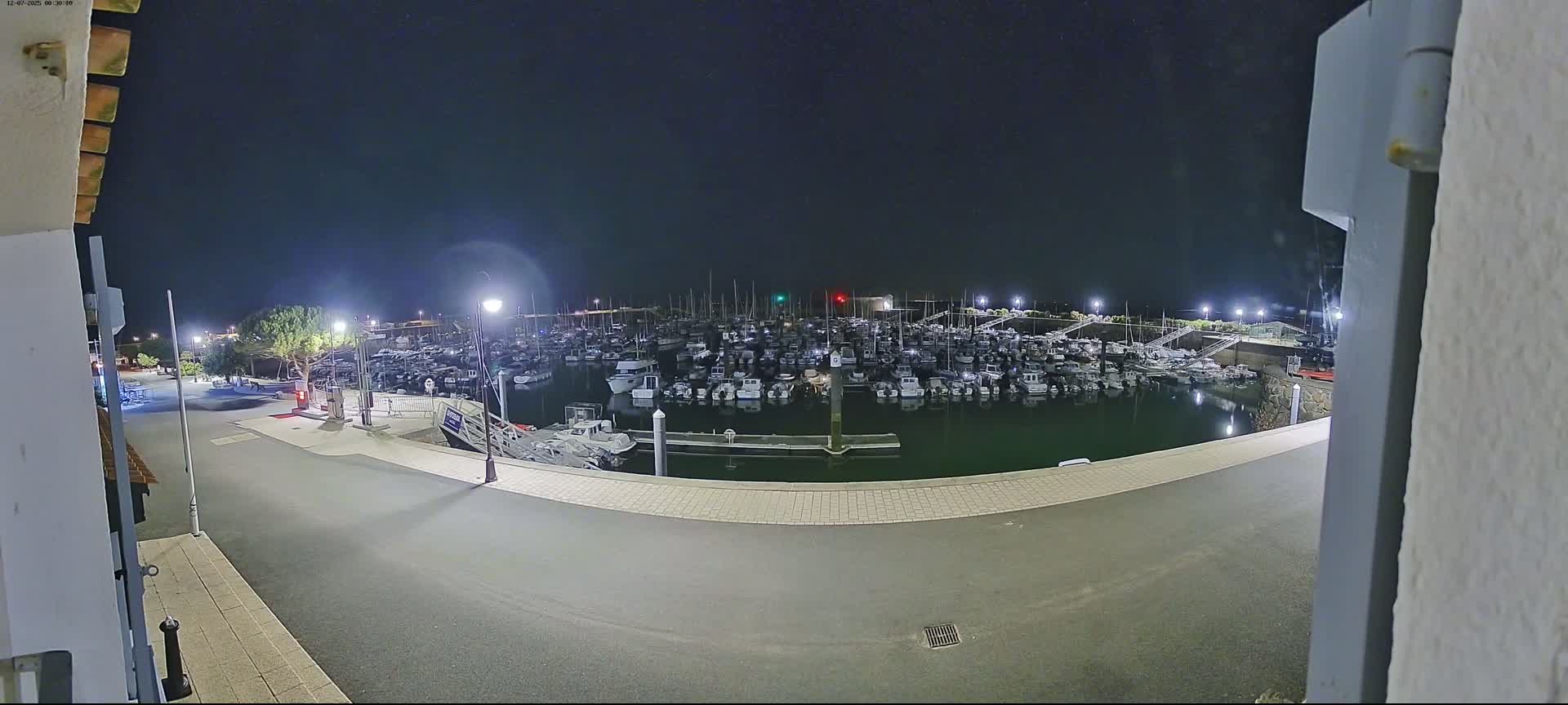 Noirmoutier, L'Herbaudiere Marine Live Cam - Les Sables-d'Olonne, Vendee, Pays de la Loire, France