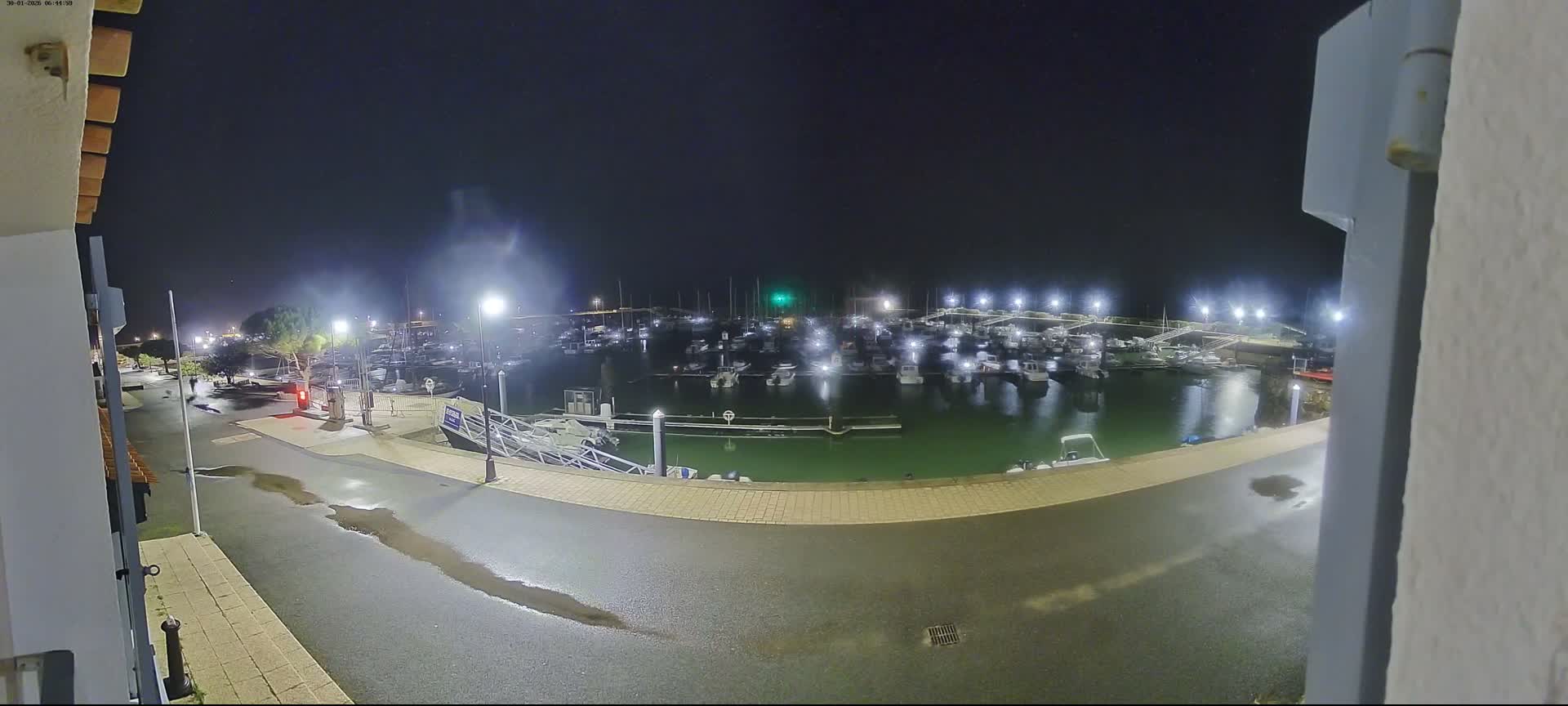 Noirmoutier, L'Herbaudiere Marine Live Cam - Les Sables-d'Olonne, Vendee, Pays de la Loire, France