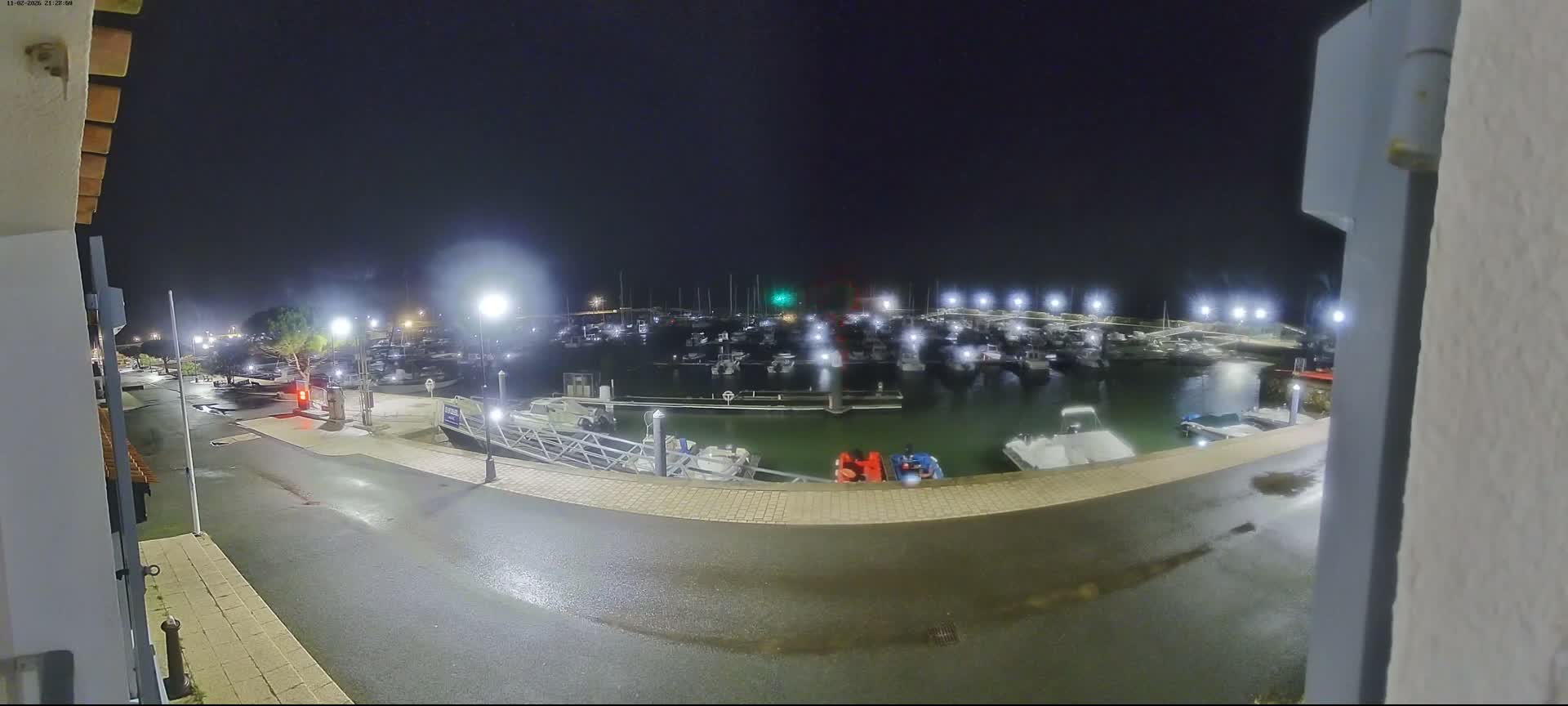 Noirmoutier, L'Herbaudiere Marine Live Cam - Les Sables-d'Olonne, Vendee, Pays de la Loire, France