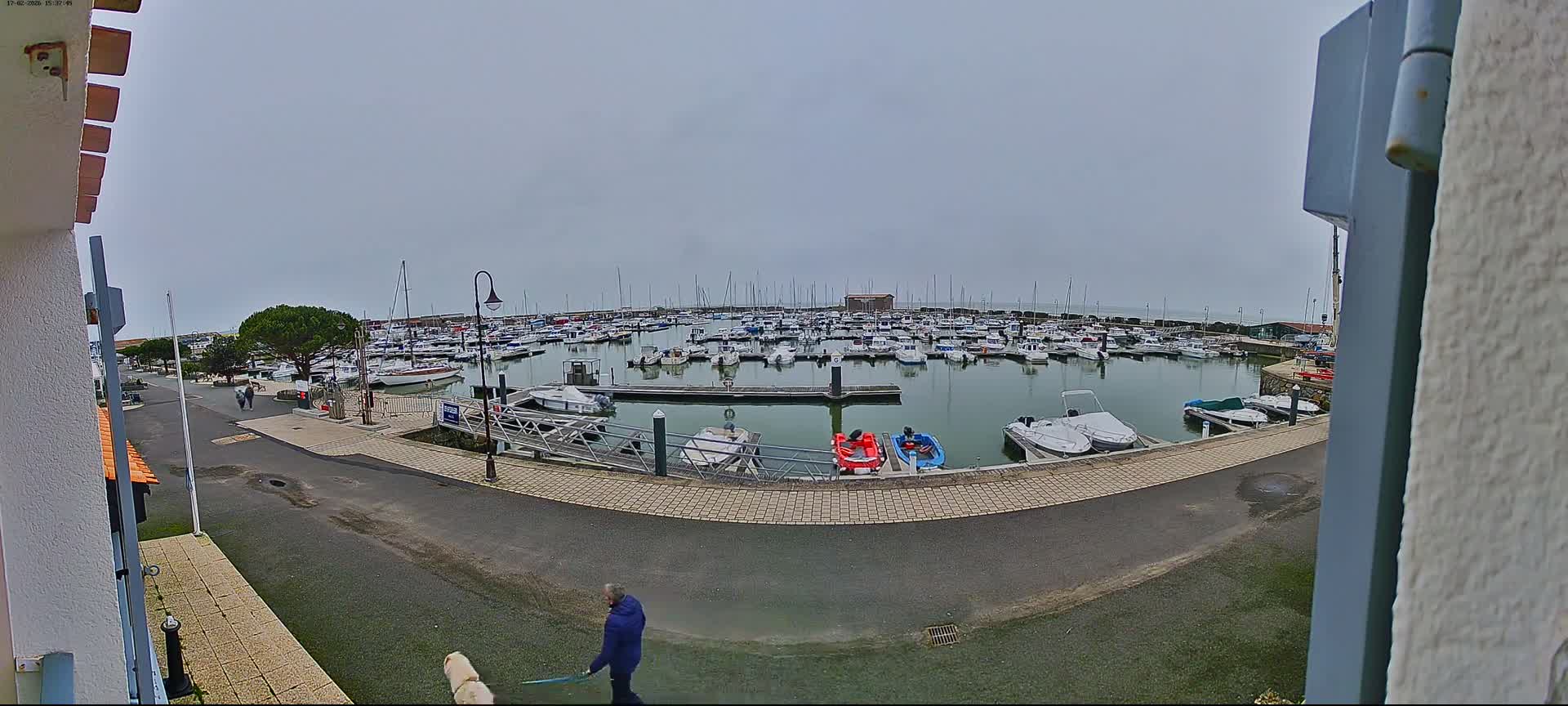 Noirmoutier, L'Herbaudiere Marine Live Cam - Les Sables-d'Olonne, Vendee, Pays de la Loire, France