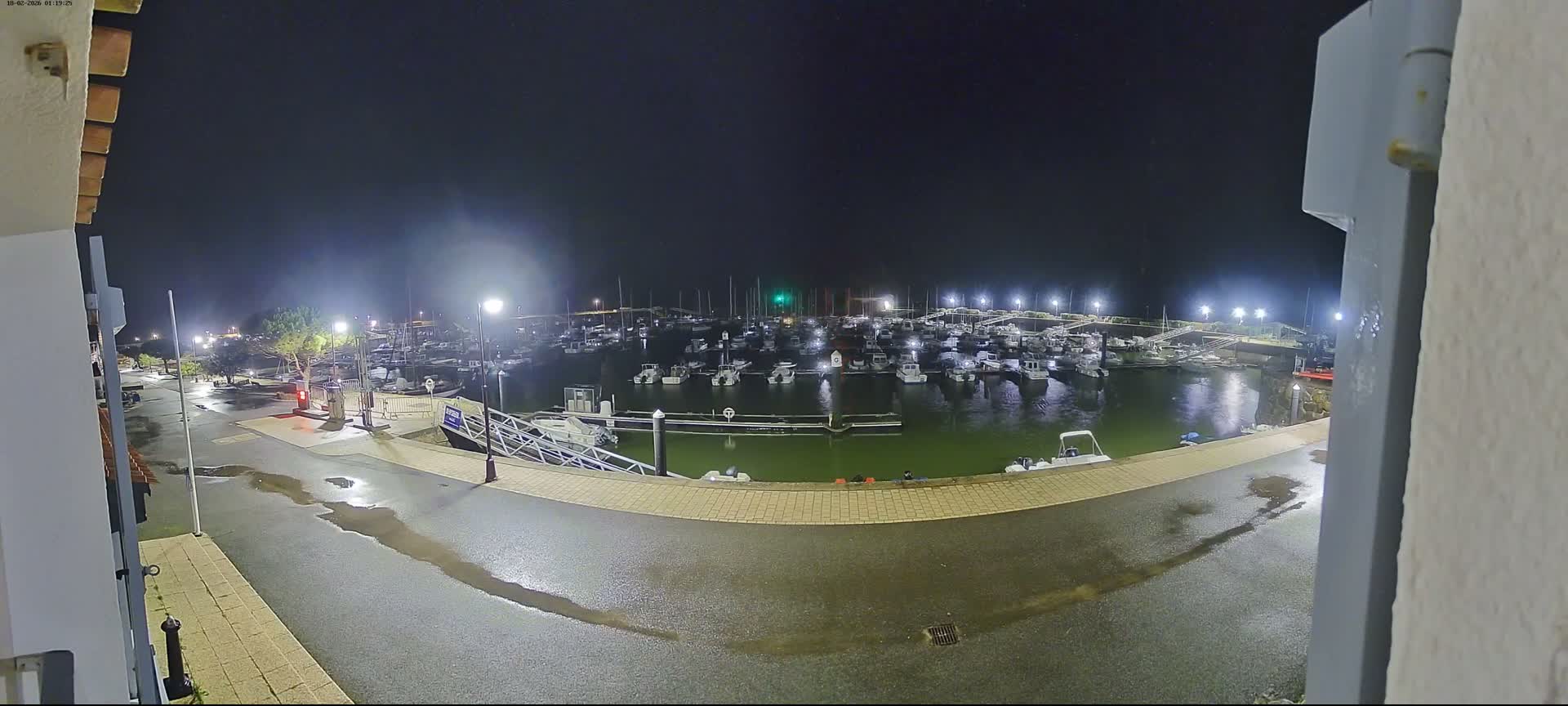 Noirmoutier, L'Herbaudiere Marine Live Cam - Les Sables-d'Olonne, Vendee, Pays de la Loire, France