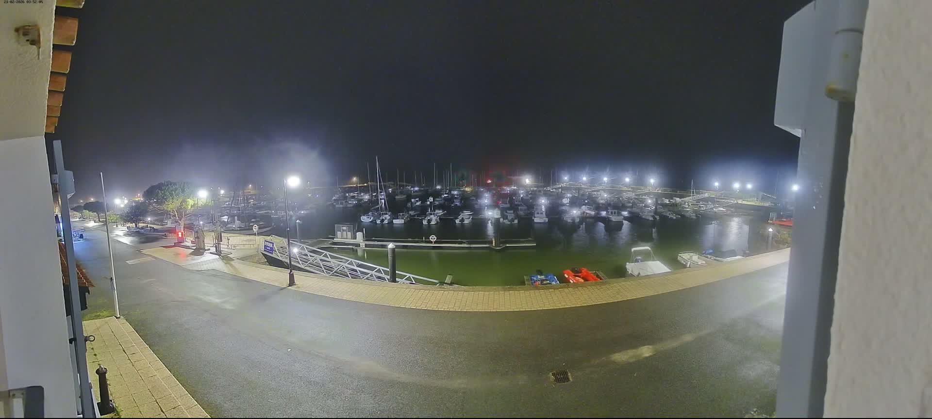 Noirmoutier, L'Herbaudiere Marine Live Cam - Les Sables-d'Olonne, Vendee, Pays de la Loire, France