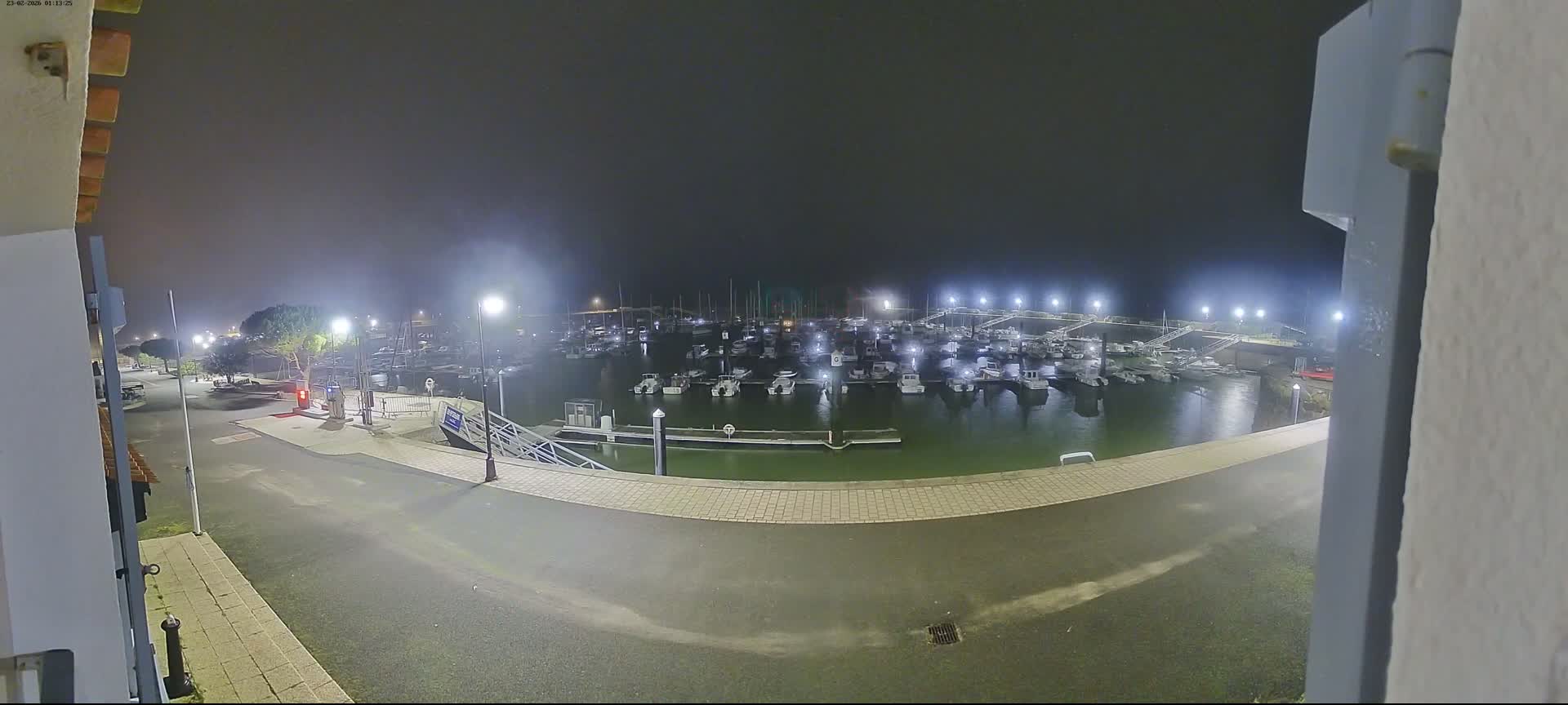 Noirmoutier, L'Herbaudiere Marine Live Cam - Les Sables-d'Olonne, Vendee, Pays de la Loire, France