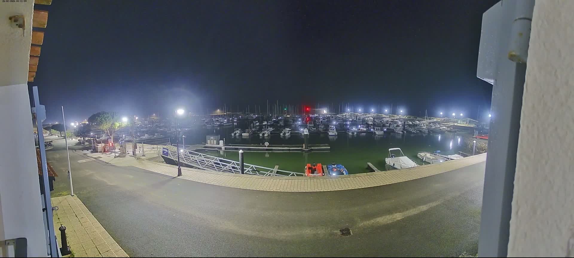 Noirmoutier, L'Herbaudiere Marine Live Cam - Les Sables-d'Olonne, Vendee, Pays de la Loire, France