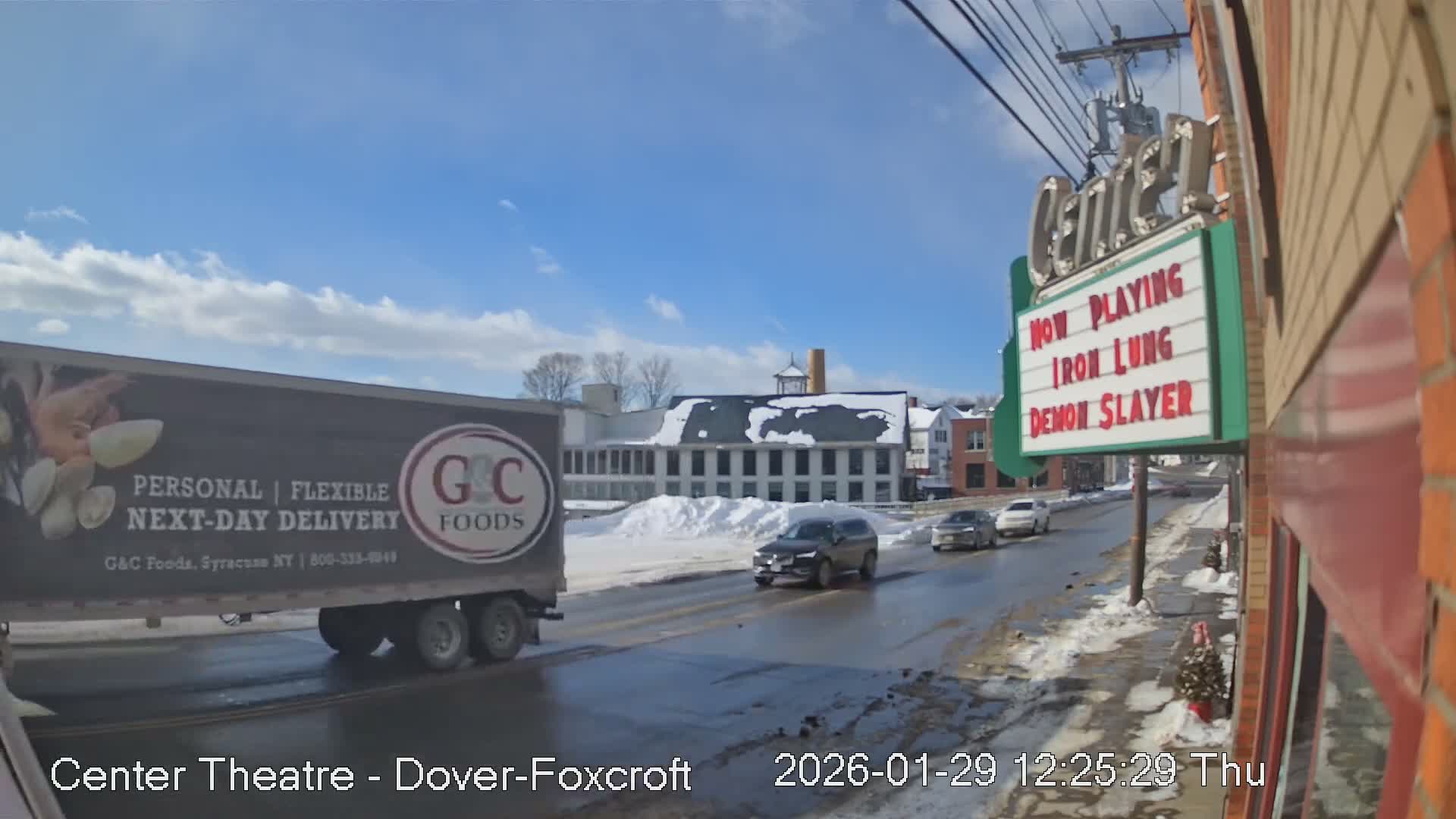 Dover-Foxcroft, Main St. Live Cam - Maine, USA