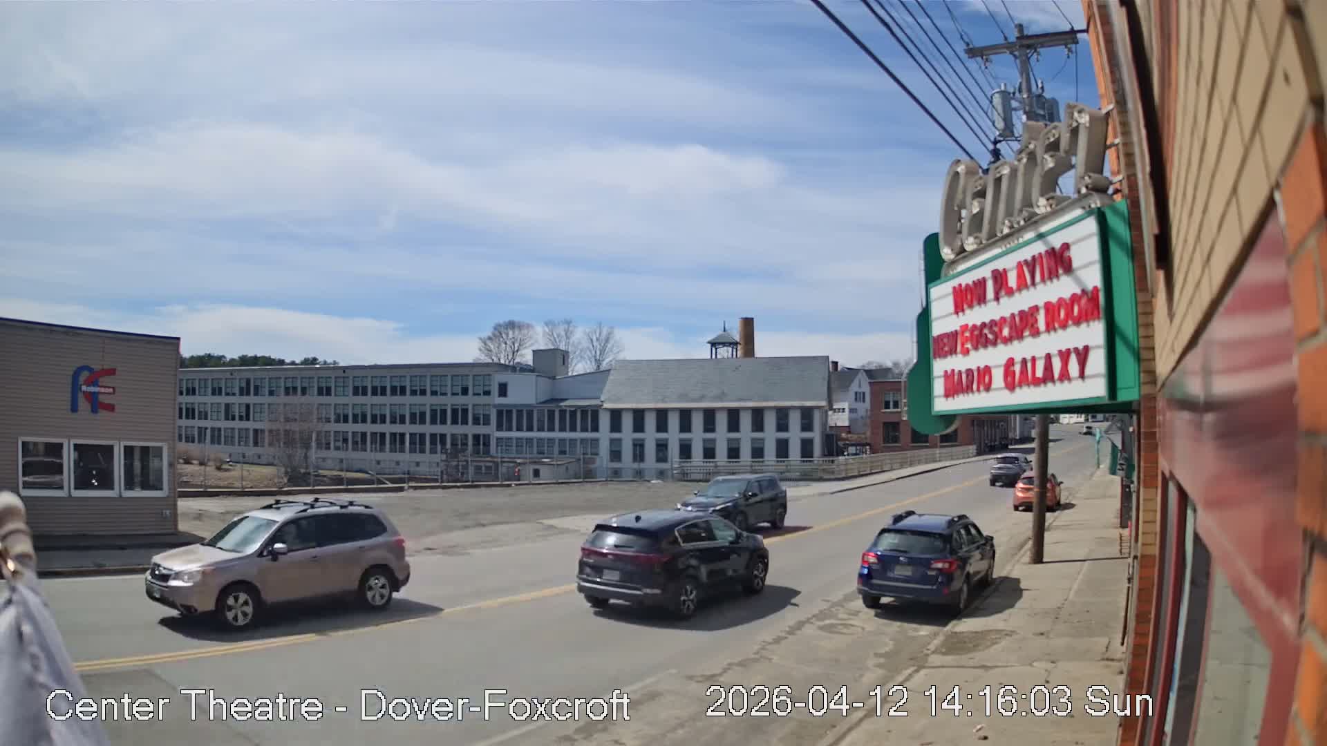 Dover-Foxcroft, Main St. Live Cam - Maine, USA