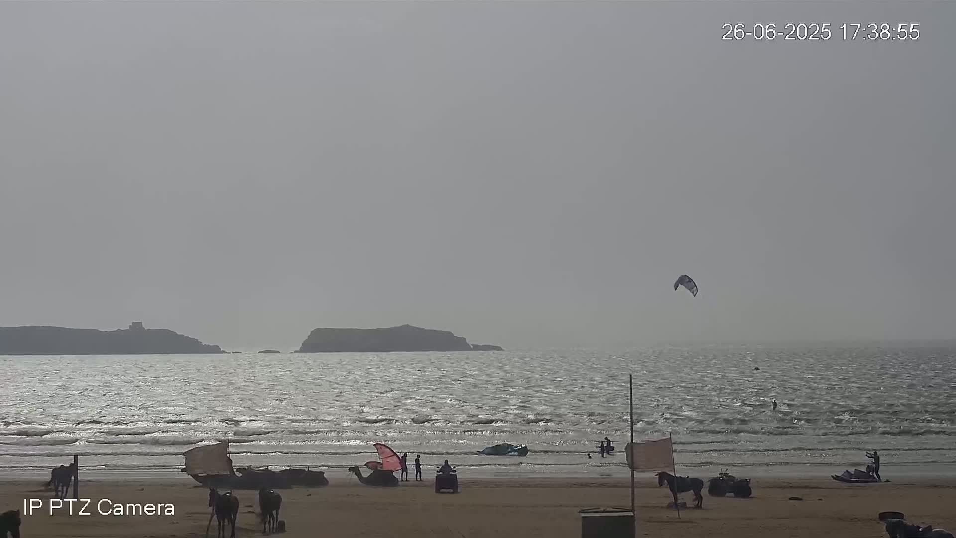 Essaouira- Suweyr, Plage Targathe Beach Live Cam - Essaouira, Safi, Marrakesh-Safi, Morocco