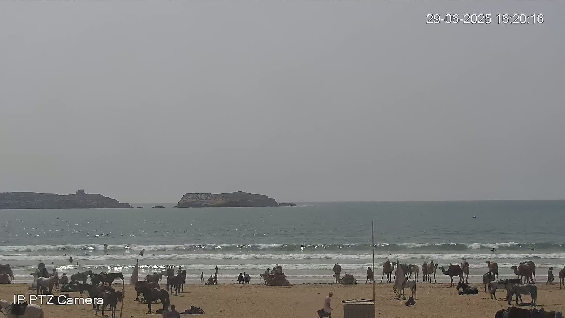 Essaouira- Suweyr, Plage Targathe Beach Live Cam - Essaouira, Safi, Marrakesh-Safi, Morocco
