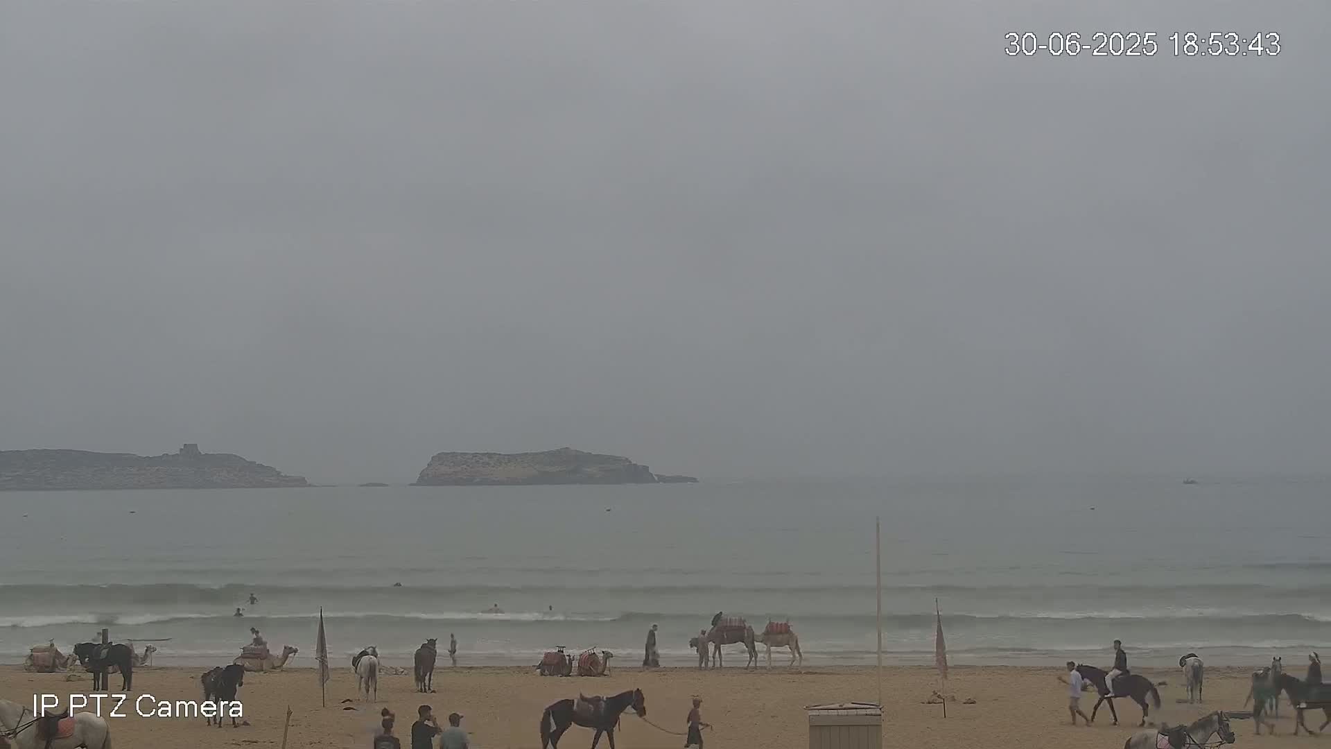 Essaouira- Suweyr, Plage Targathe Beach Live Cam - Essaouira, Safi, Marrakesh-Safi, Morocco
