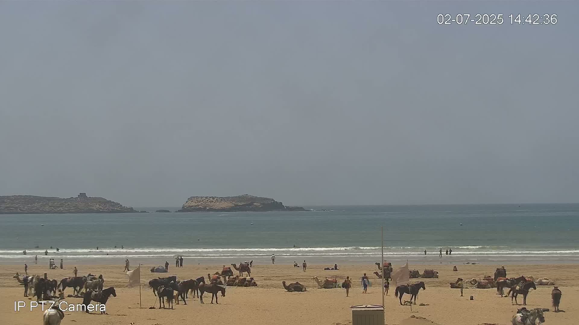 Essaouira- Suweyr, Plage Targathe Beach Live Cam - Essaouira, Safi, Marrakesh-Safi, Morocco