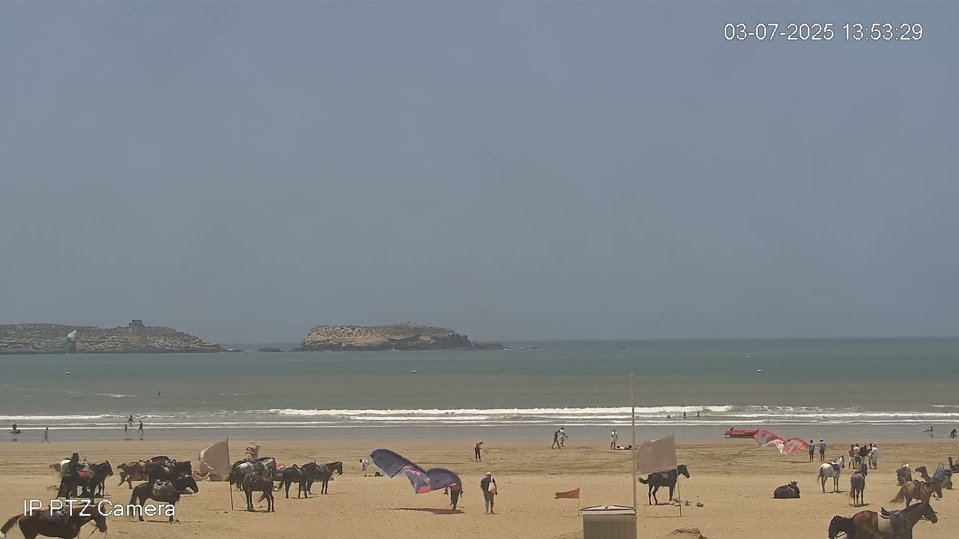 Essaouira- Suweyr, Plage Targathe Beach Live Cam - Essaouira, Safi, Marrakesh-Safi, Morocco