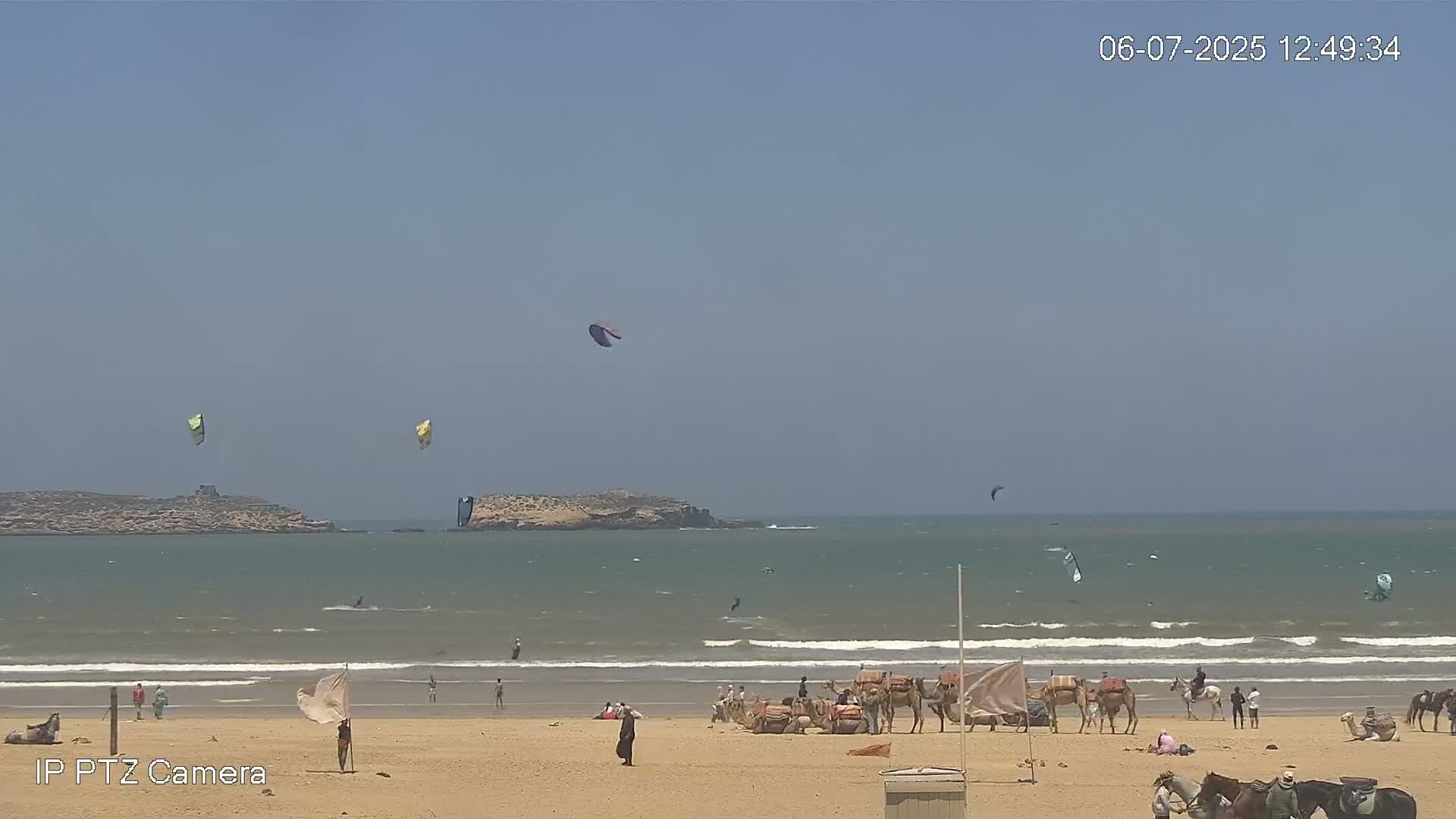 Essaouira- Suweyr, Plage Targathe Beach Live Cam - Essaouira, Safi, Marrakesh-Safi, Morocco