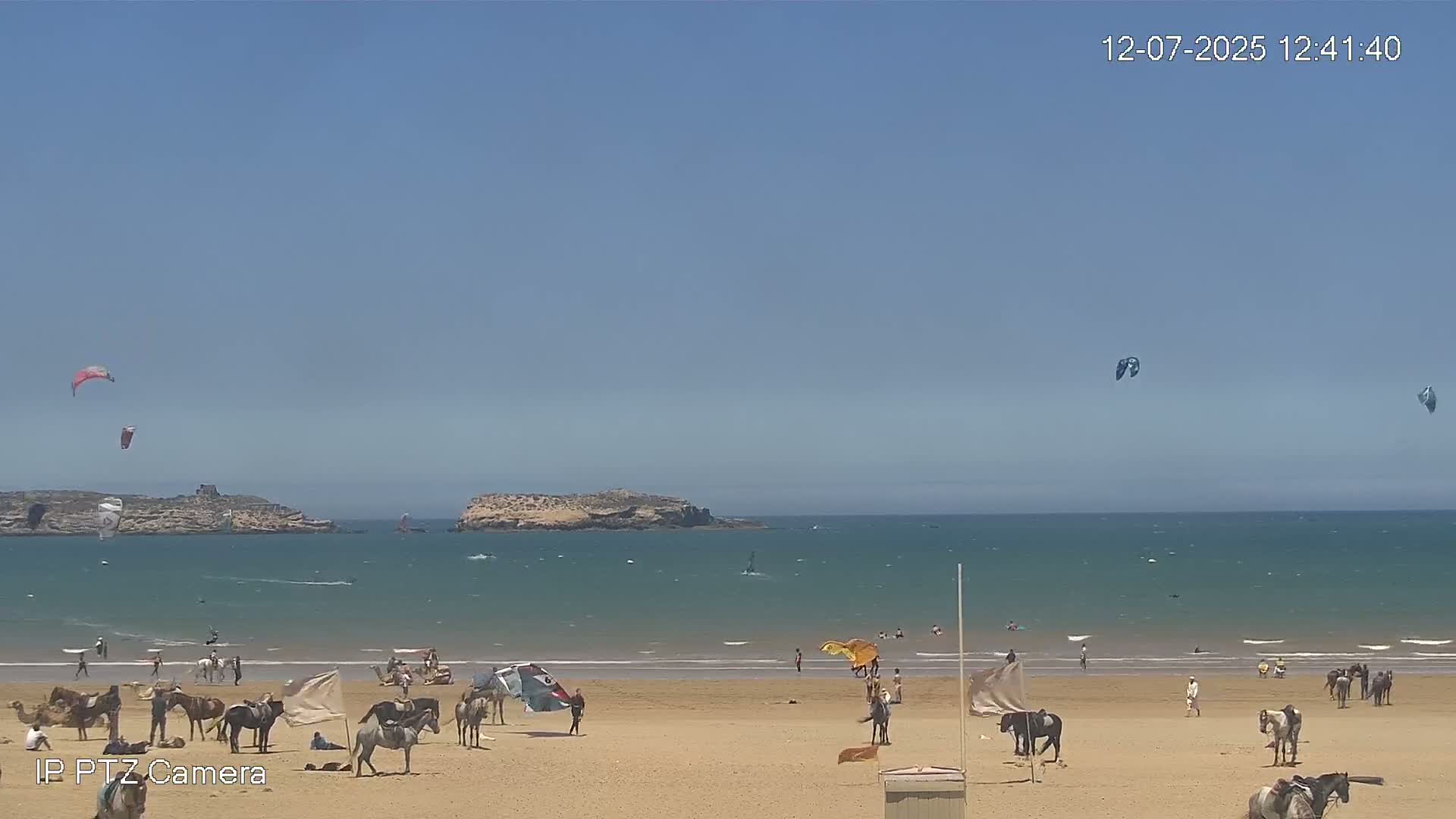 Essaouira- Suweyr, Plage Targathe Beach Live Cam - Essaouira, Safi, Marrakesh-Safi, Morocco