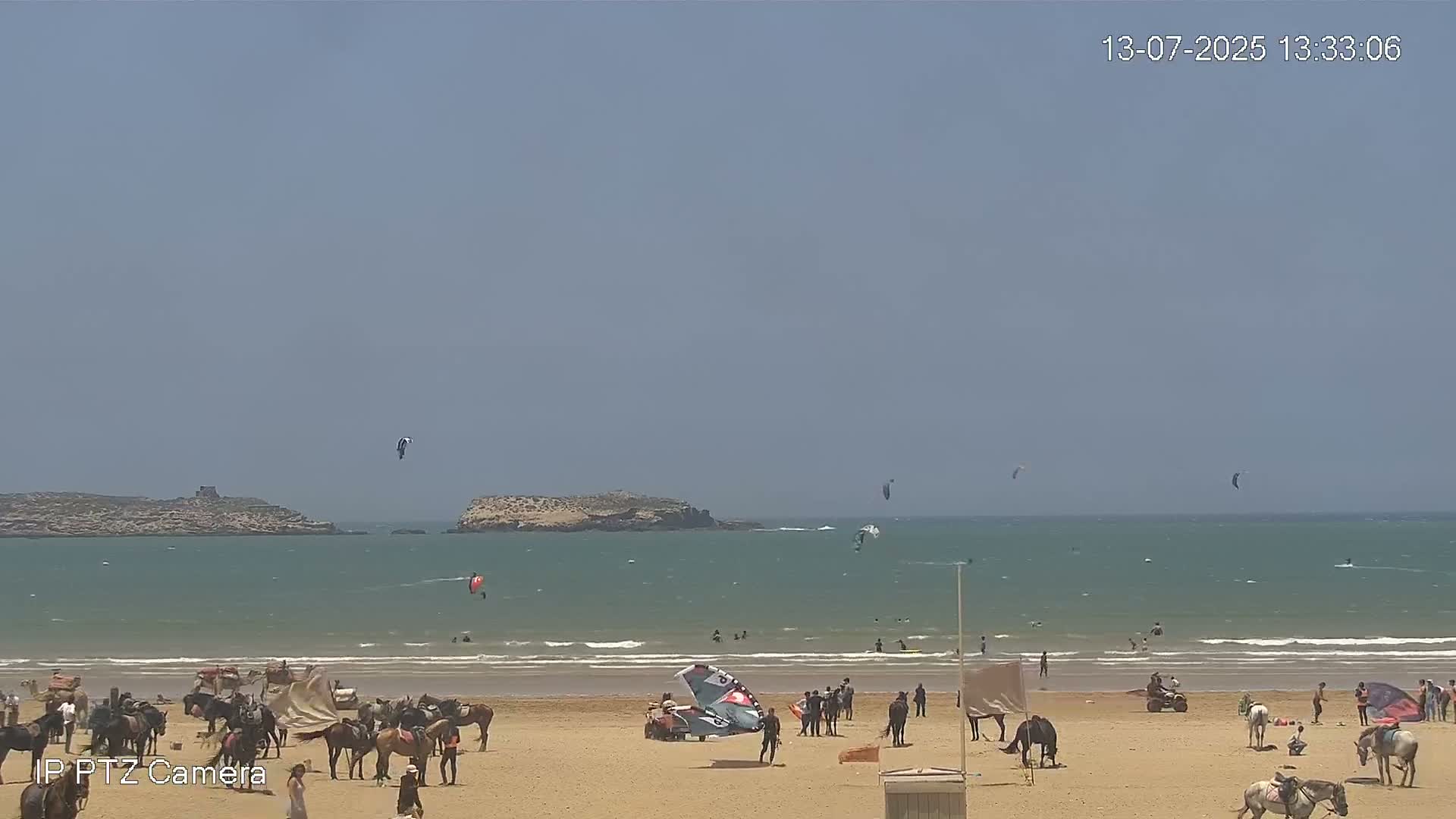 Essaouira- Suweyr, Plage Targathe Beach Live Cam - Essaouira, Safi, Marrakesh-Safi, Morocco