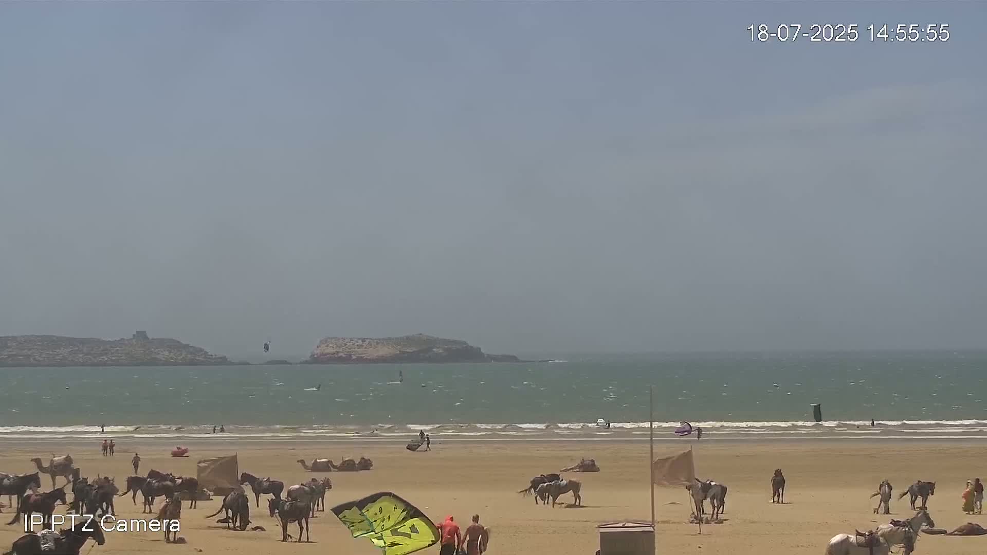 Essaouira- Suweyr, Plage Targathe Beach Live Cam - Essaouira, Safi, Marrakesh-Safi, Morocco
