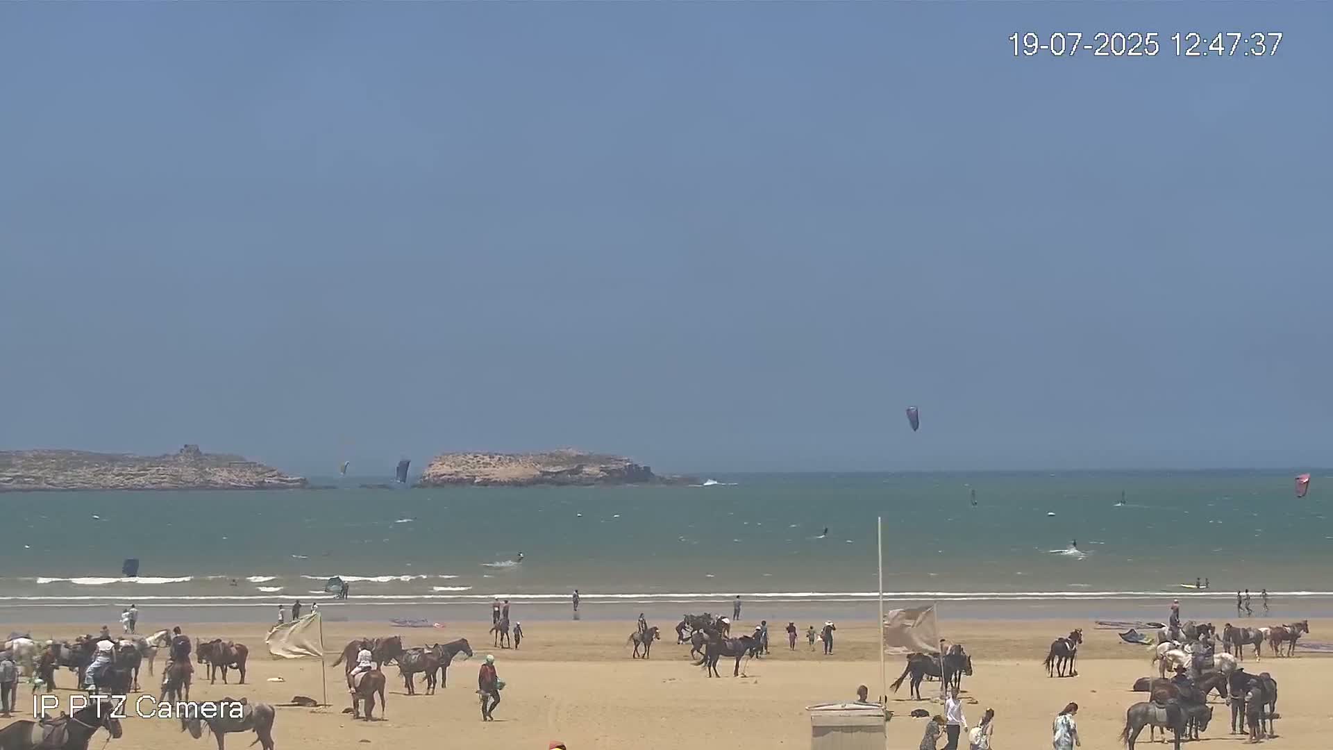 Essaouira- Suweyr, Plage Targathe Beach Live Cam - Essaouira, Safi, Marrakesh-Safi, Morocco