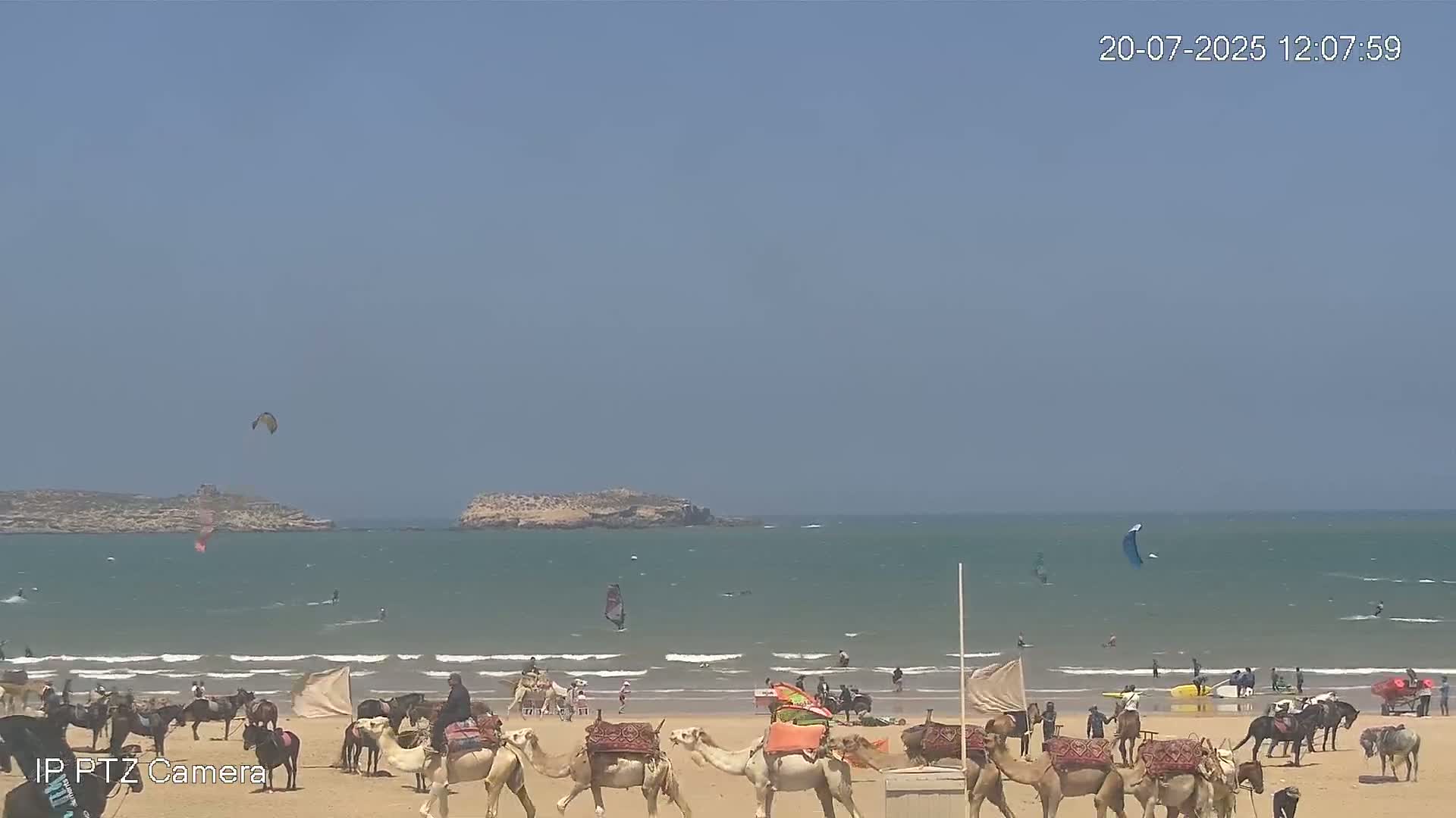 Essaouira- Suweyr, Plage Targathe Beach Live Cam - Essaouira, Safi, Marrakesh-Safi, Morocco