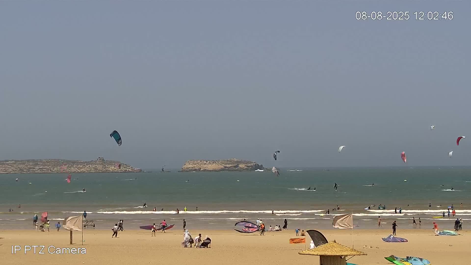 Essaouira- Suweyr, Plage Targathe Beach Live Cam - Essaouira, Safi, Marrakesh-Safi, Morocco