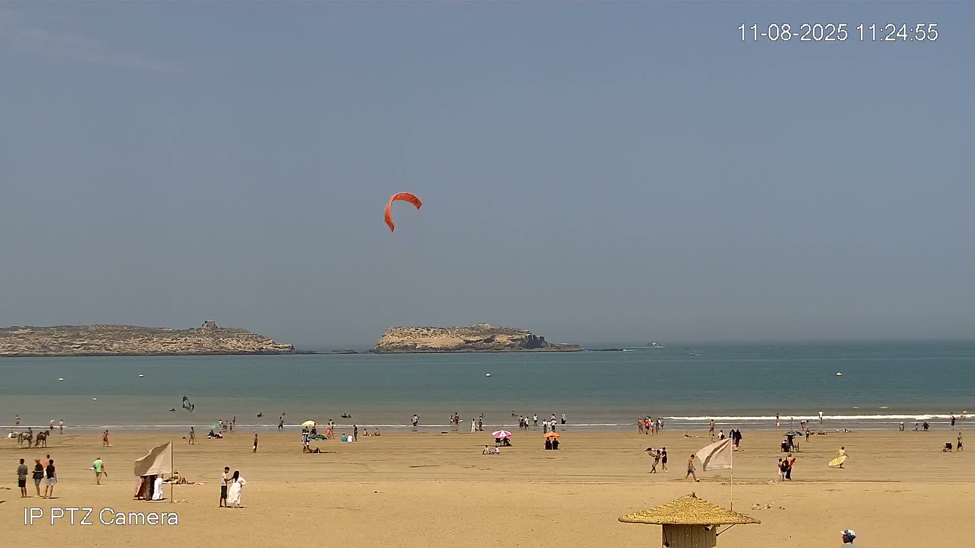 Essaouira- Suweyr, Plage Targathe Beach Live Cam - Essaouira, Safi, Marrakesh-Safi, Morocco