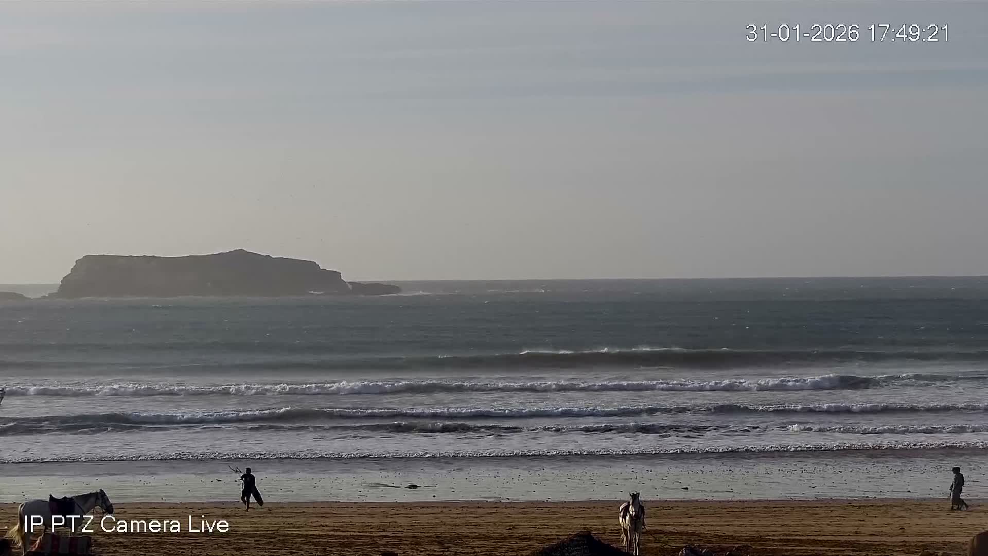 Essaouira- Suweyr, Plage Targathe Beach Live Cam - Essaouira, Safi, Marrakesh-Safi, Morocco
