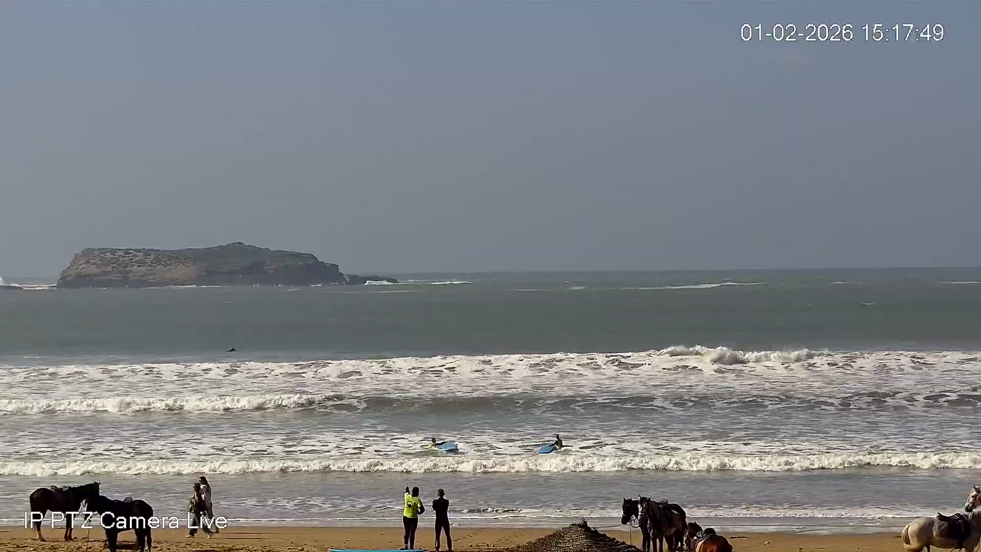 Essaouira- Suweyr, Plage Targathe Beach Live Cam - Essaouira, Safi, Marrakesh-Safi, Morocco