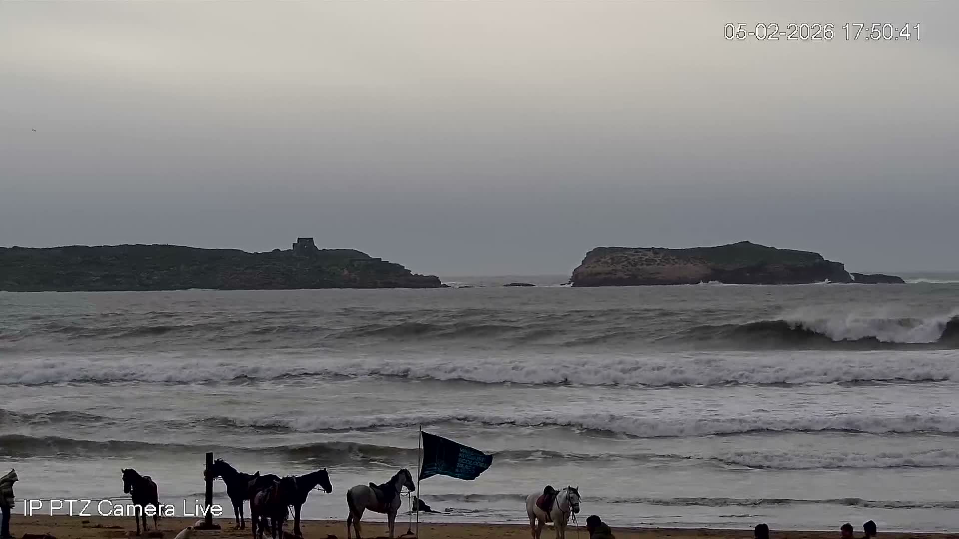 Essaouira- Suweyr, Plage Targathe Beach Live Cam - Essaouira, Safi, Marrakesh-Safi, Morocco