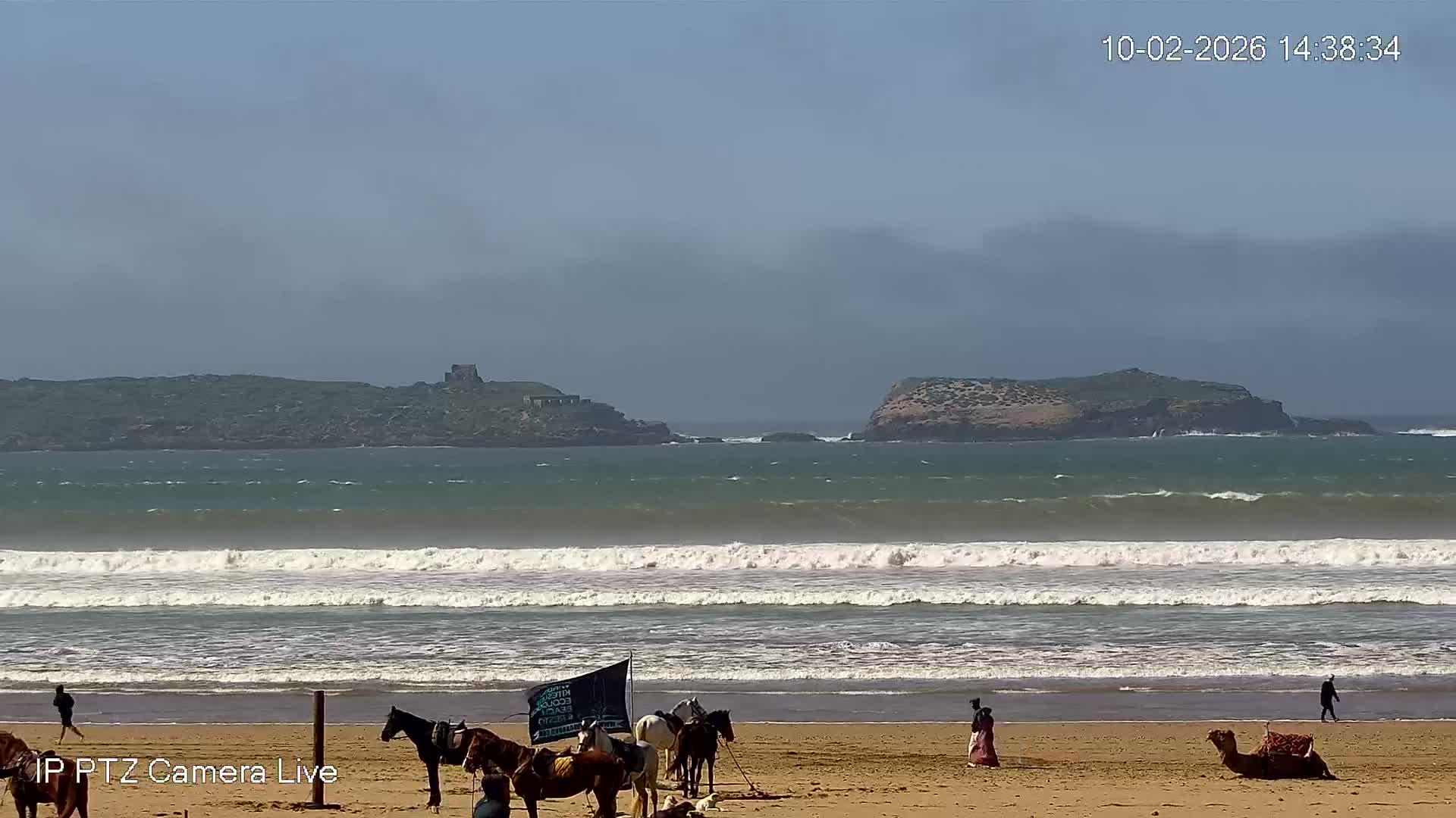 Essaouira- Suweyr, Plage Targathe Beach Live Cam - Essaouira, Safi, Marrakesh-Safi, Morocco