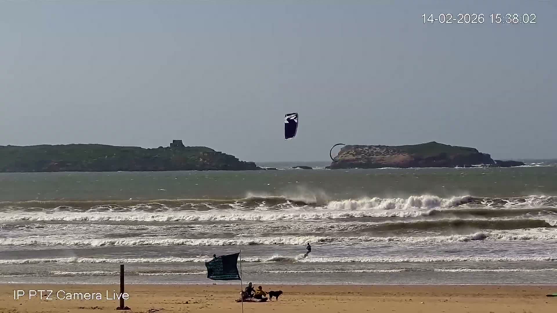 Essaouira- Suweyr, Plage Targathe Beach Live Cam - Essaouira, Safi, Marrakesh-Safi, Morocco