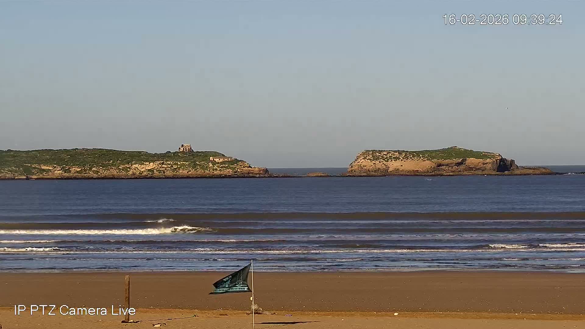 Essaouira- Suweyr, Plage Targathe Beach Live Cam - Essaouira, Safi, Marrakesh-Safi, Morocco