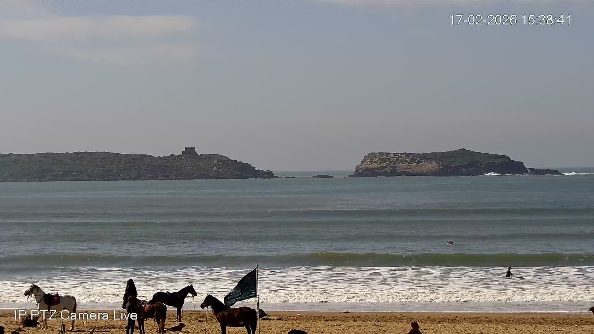 Essaouira- Suweyr, Plage Targathe Beach Live Cam - Essaouira, Safi, Marrakesh-Safi, Morocco