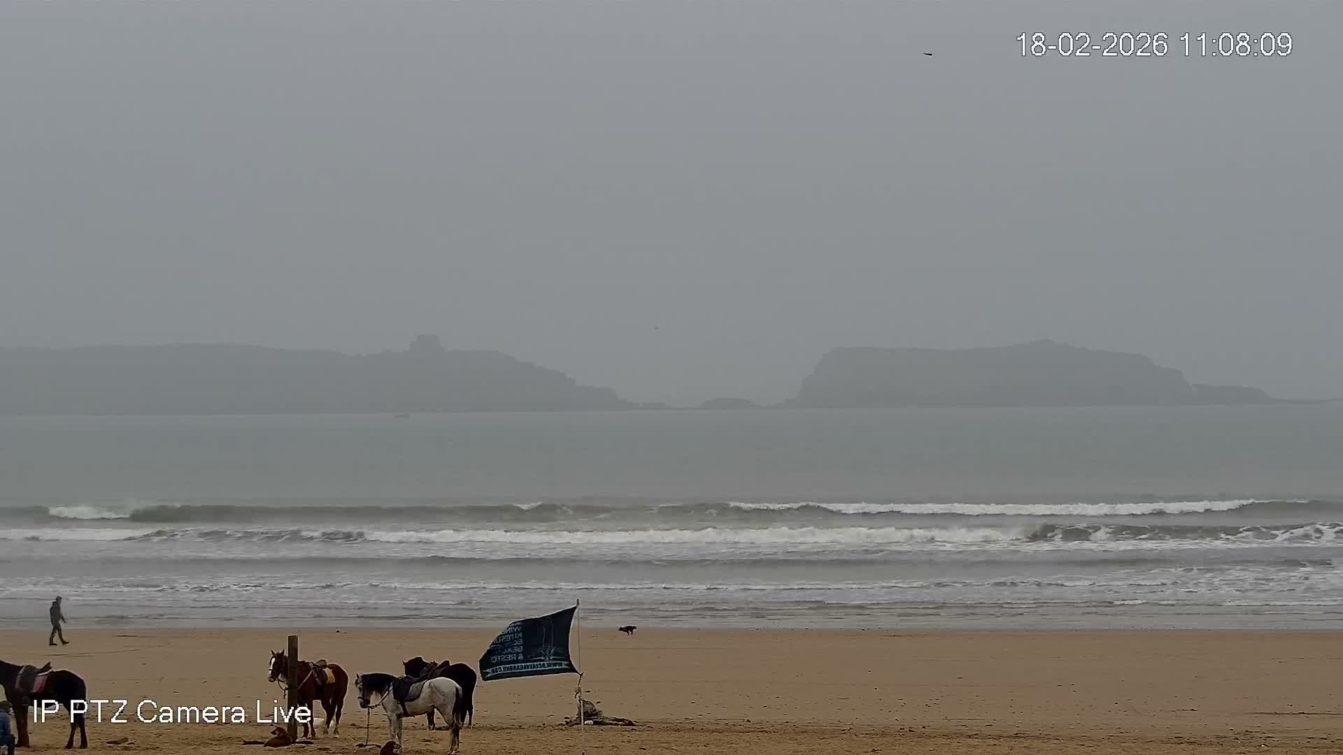 Essaouira- Suweyr, Plage Targathe Beach Live Cam - Essaouira, Safi, Marrakesh-Safi, Morocco
