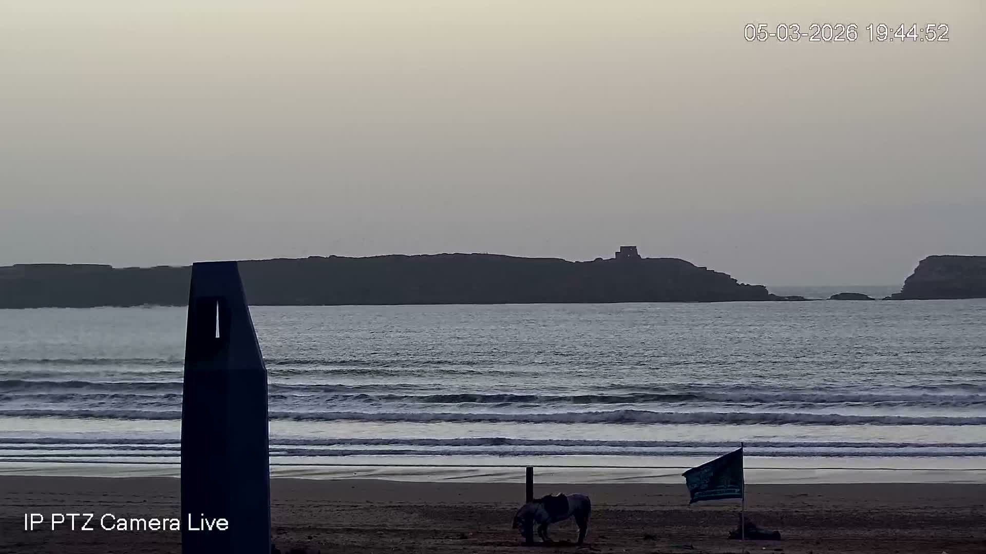 Essaouira- Suweyr, Plage Targathe Beach Live Cam - Essaouira, Safi, Marrakesh-Safi, Morocco