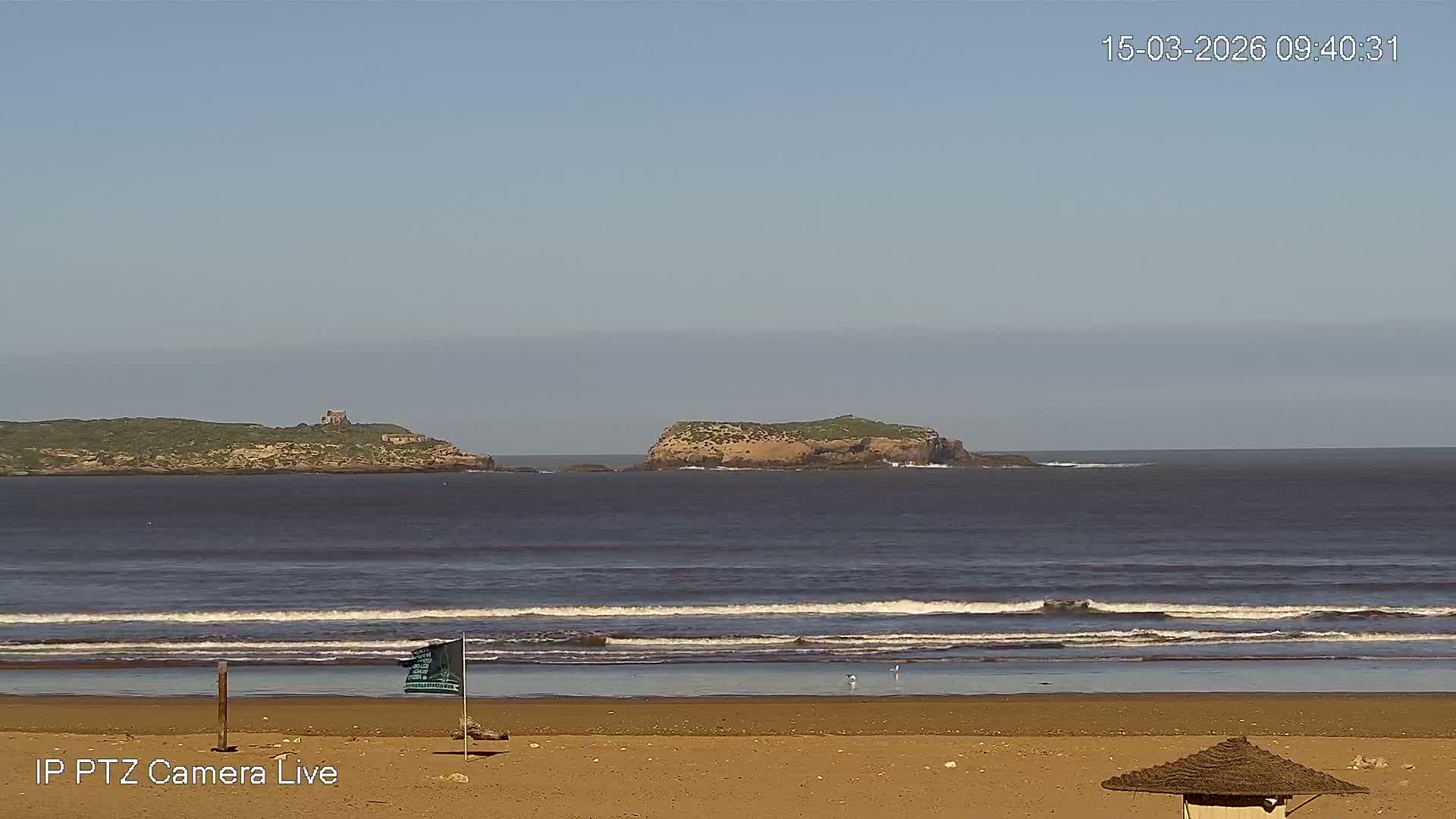 Essaouira- Suweyr, Plage Targathe Beach Live Cam - Essaouira, Safi, Marrakesh-Safi, Morocco