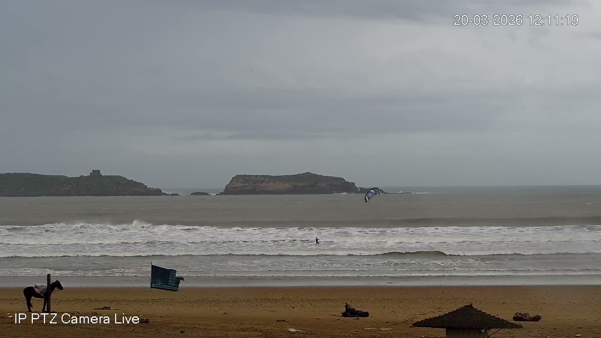 Essaouira- Suweyr, Plage Targathe Beach Live Cam - Essaouira, Safi, Marrakesh-Safi, Morocco