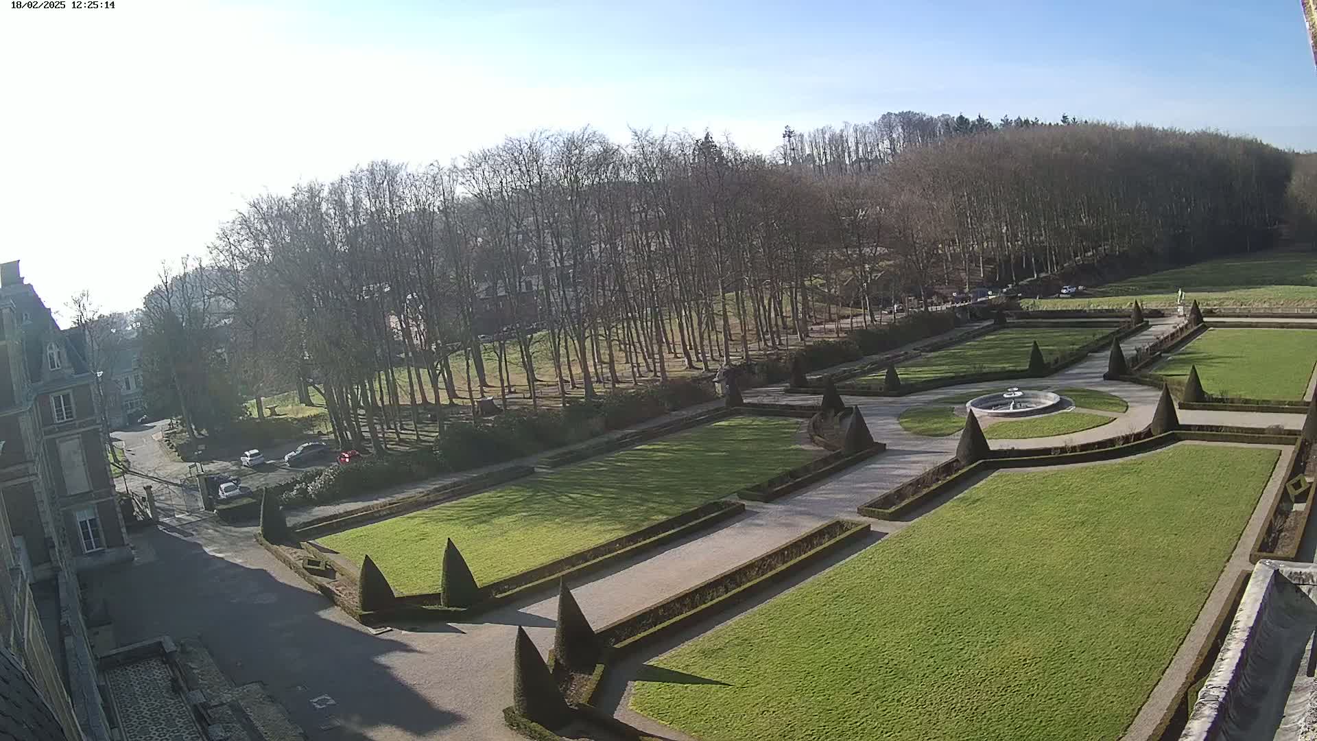 Saint-Omer- Jardin à la française (French Garden) Live Cam - Saint-Omer, Pas-de-Calais, Hauts-de-France, France